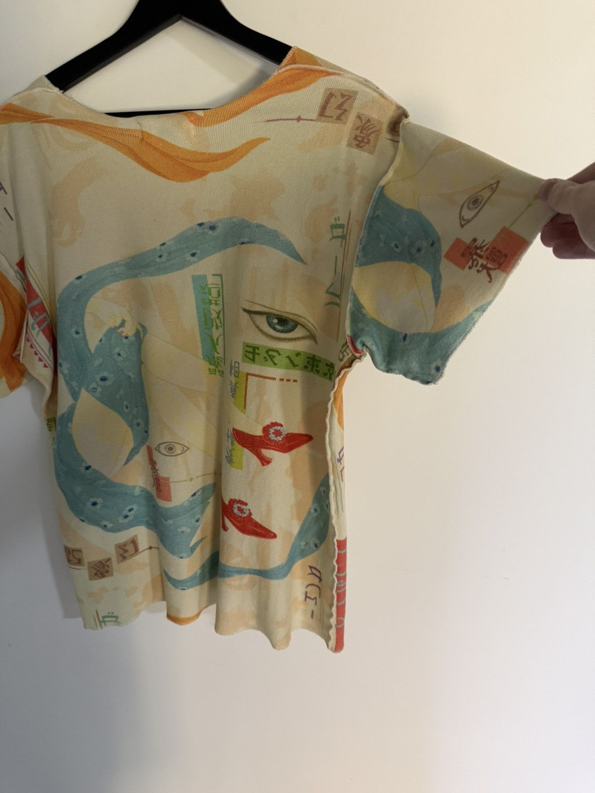 Yohji Yamamoto SS2004 Taisho Cityscape Shirt Size US L / EU 52-54 / 3 - 7 Thumbnail