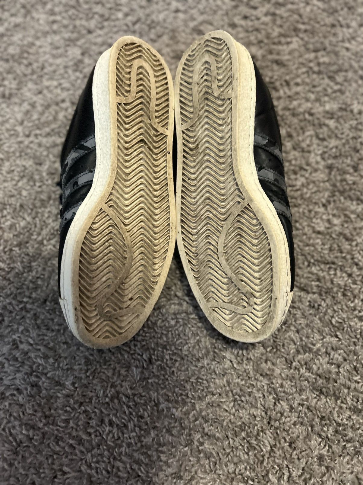 Adidas × Bape × Undefeated Bape superstar x undefeated Size US 9.5 / EU 42-43 - 6 Thumbnail