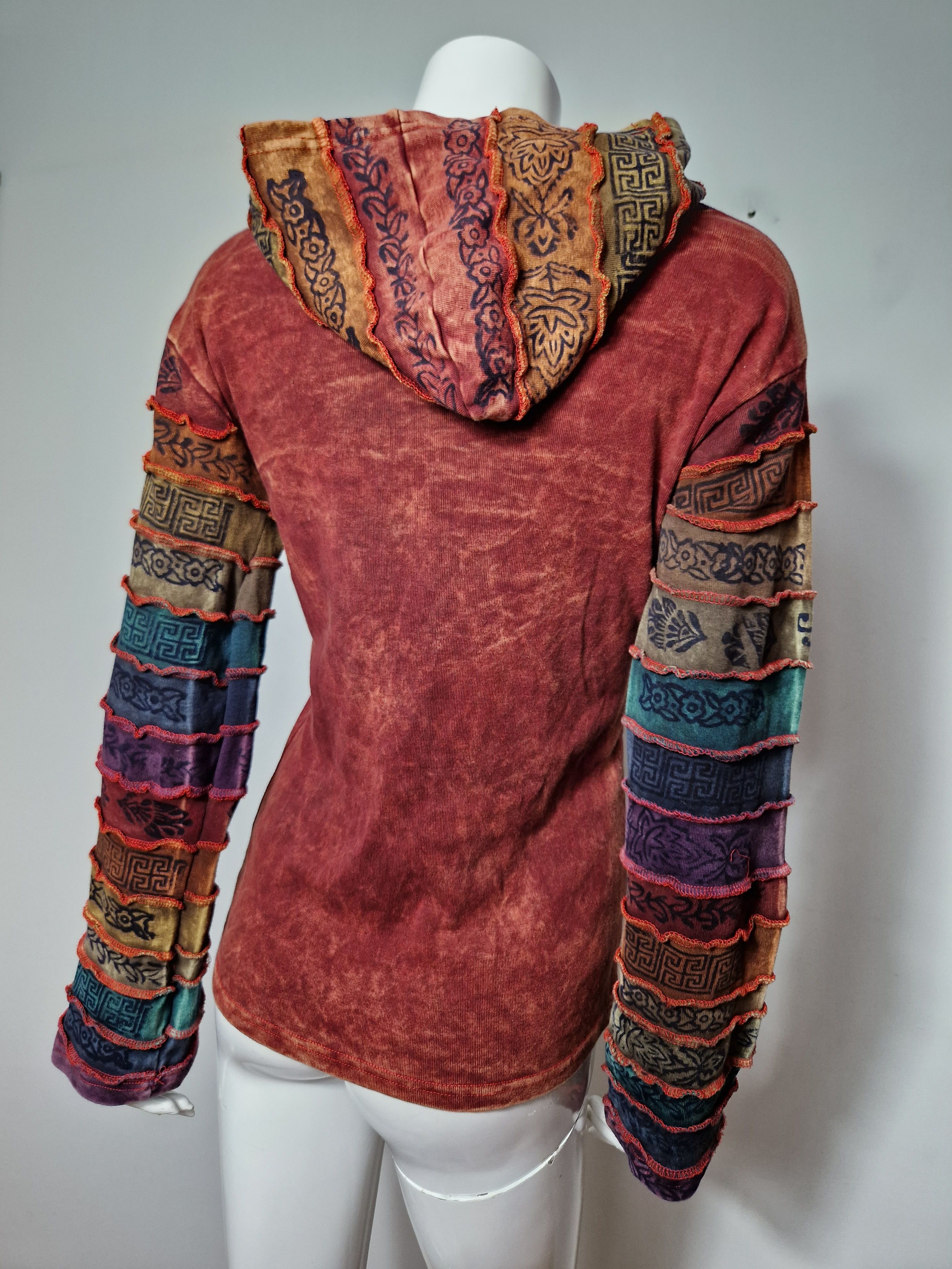 Vintage vintage zip ed hardy gaultier style hippie mesh y2k zip Size M / US 6-8 / IT 42-44 - 7 Thumbnail
