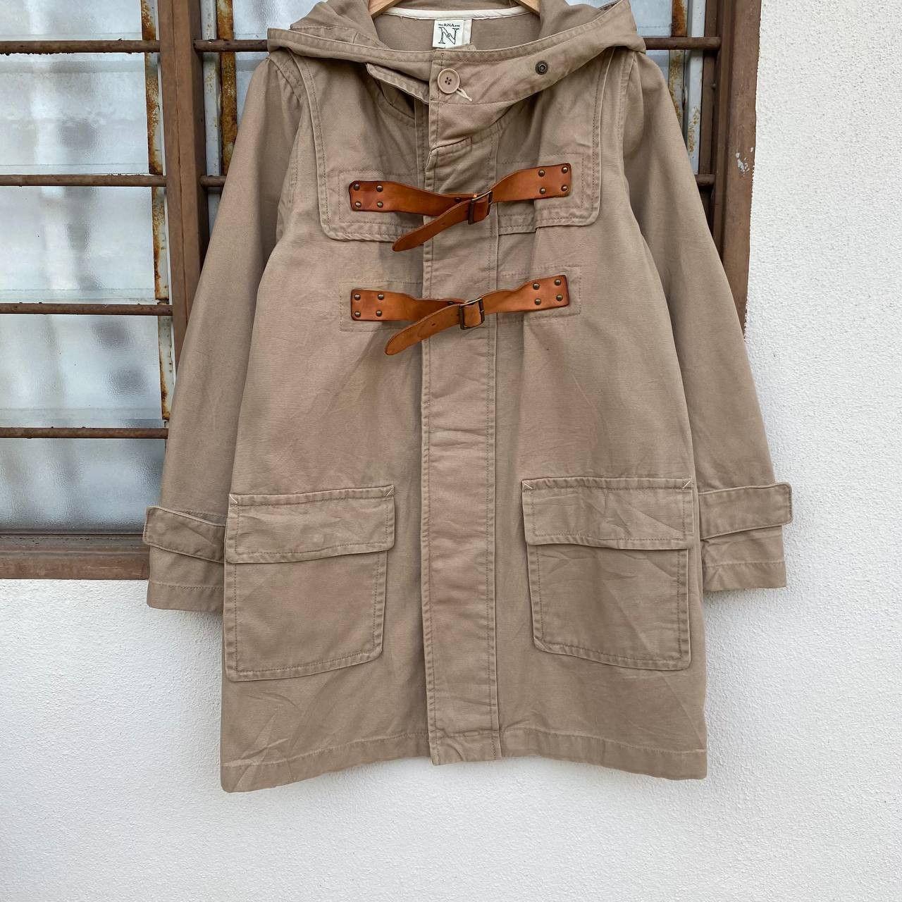 Japanese Brand Rare RNA Inc. Japan Archival Buckle Parka Hooded Duck Canvas Size US M / EU 48-50 / 2 - 8 Thumbnail