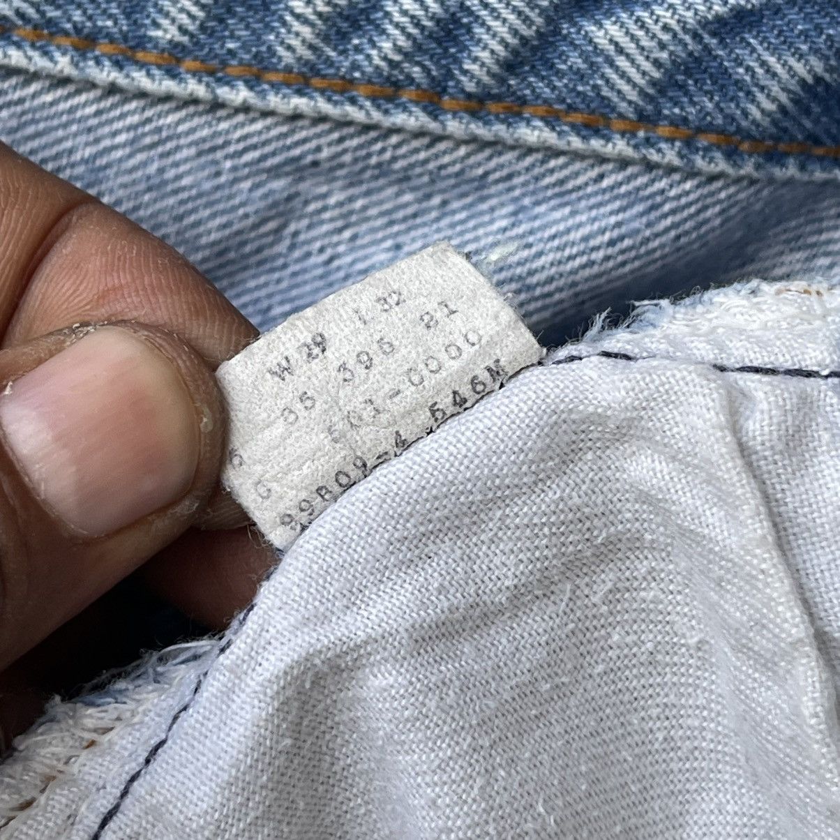 Levi's Vintage 80s Levi's 501 Denim Jeans Light Wash Size US 29 - 21 Thumbnail