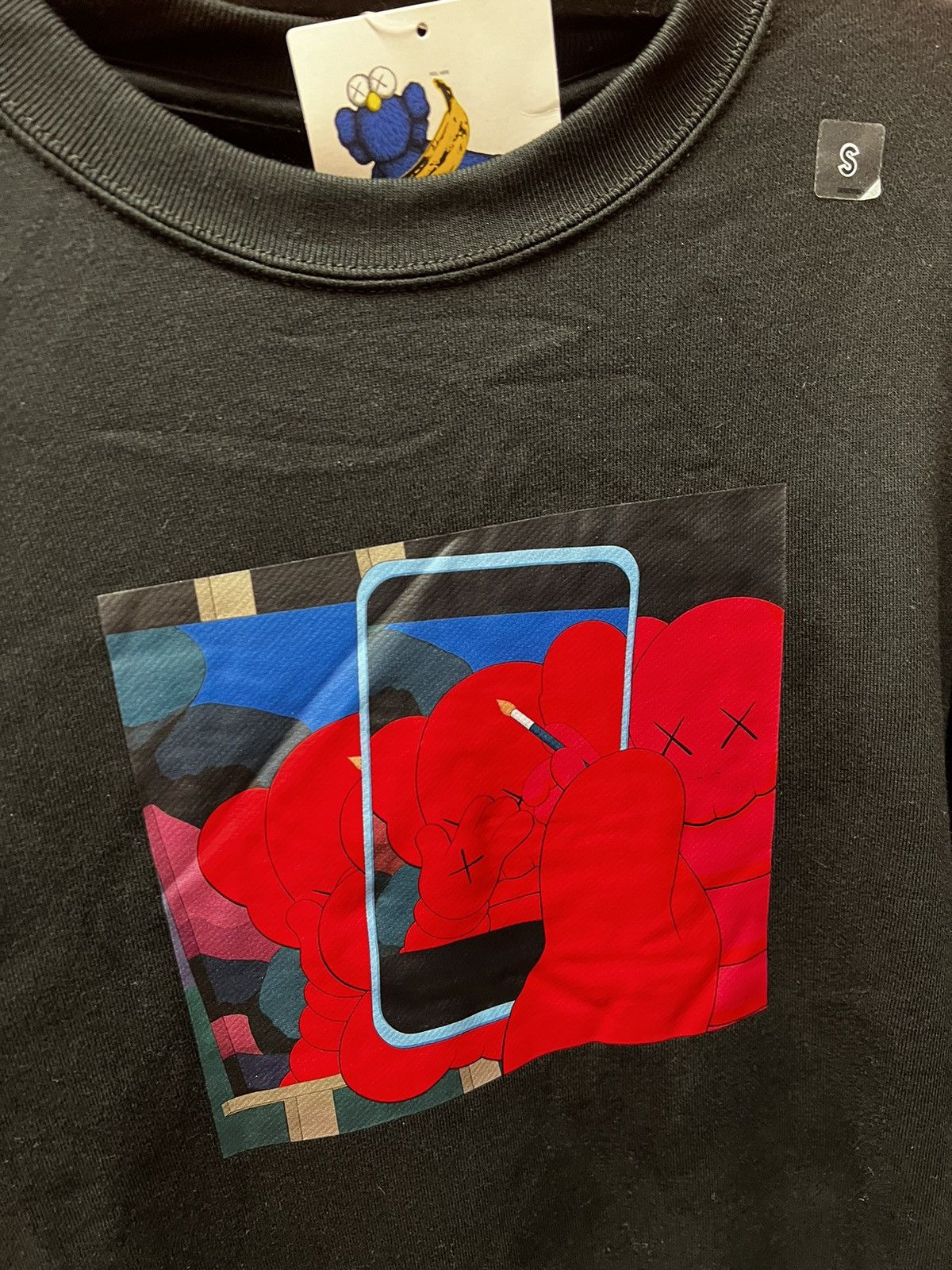 Kaws × Uniqlo Kaws Andy Warhol Uniqlo Black Sweatshirt S New DS Size US S / EU 44-46 / 1 - 3 Thumbnail