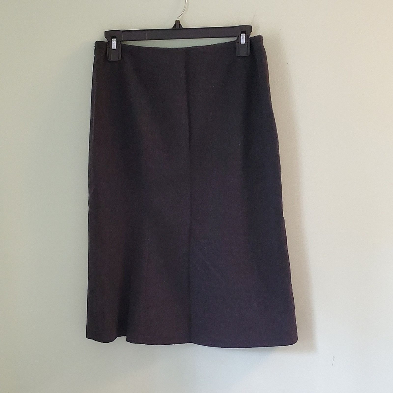 Jil Sander Jil Sander Y2K Designer Soft Gray Fleece Wool Skirt 36EU Size 26" / US 2 / IT 38 - 4 Thumbnail