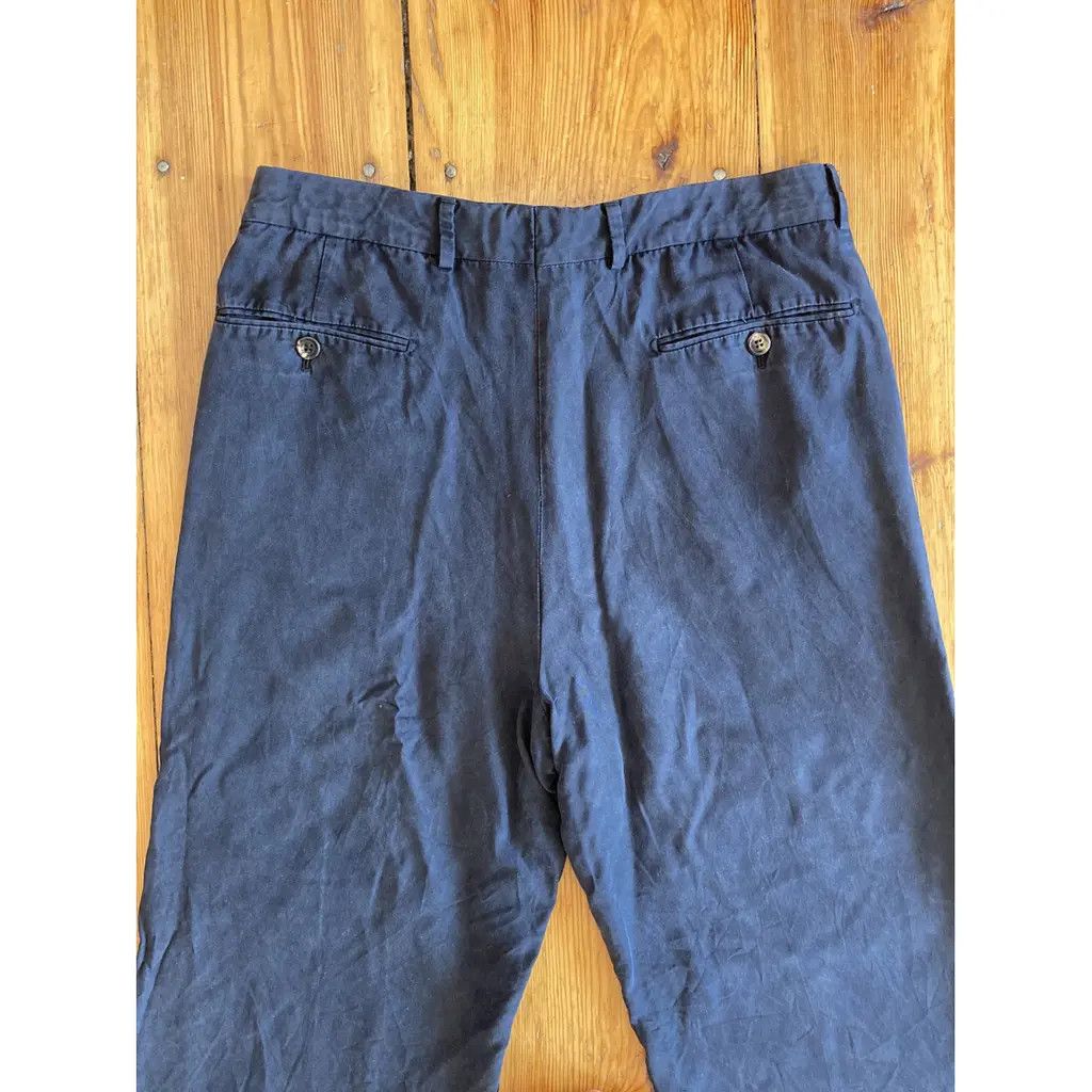 Yves Saint Laurent Yves Saint Laurent Rive Gauche Pants by Hedi Slimane Size US 34 / EU 50 - 5 Thumbnail