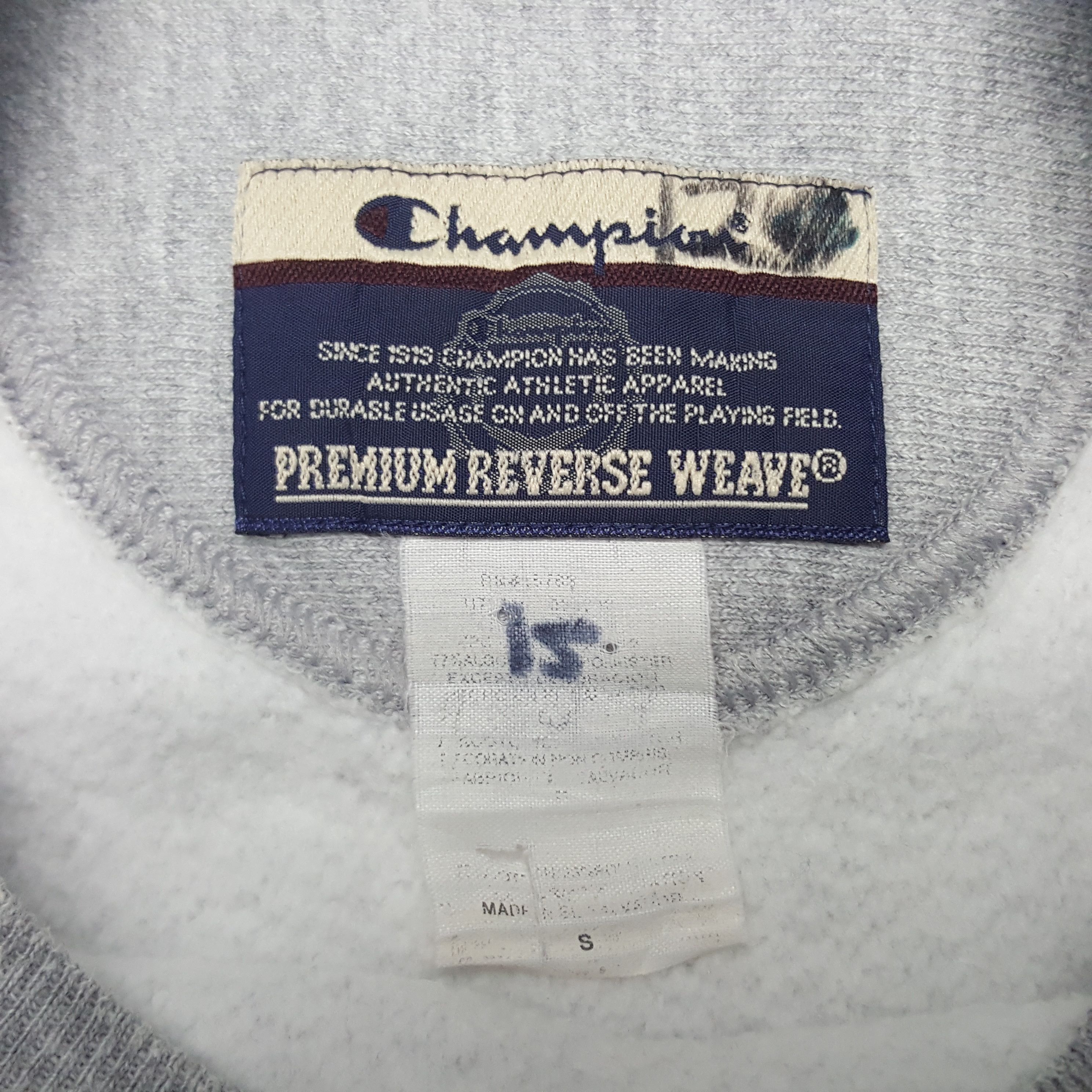 Champion × Delta × Vintage Vintage Champion Delta Tau Delta Sweatshirt Size US S / EU 44-46 / 1 - 5 Thumbnail