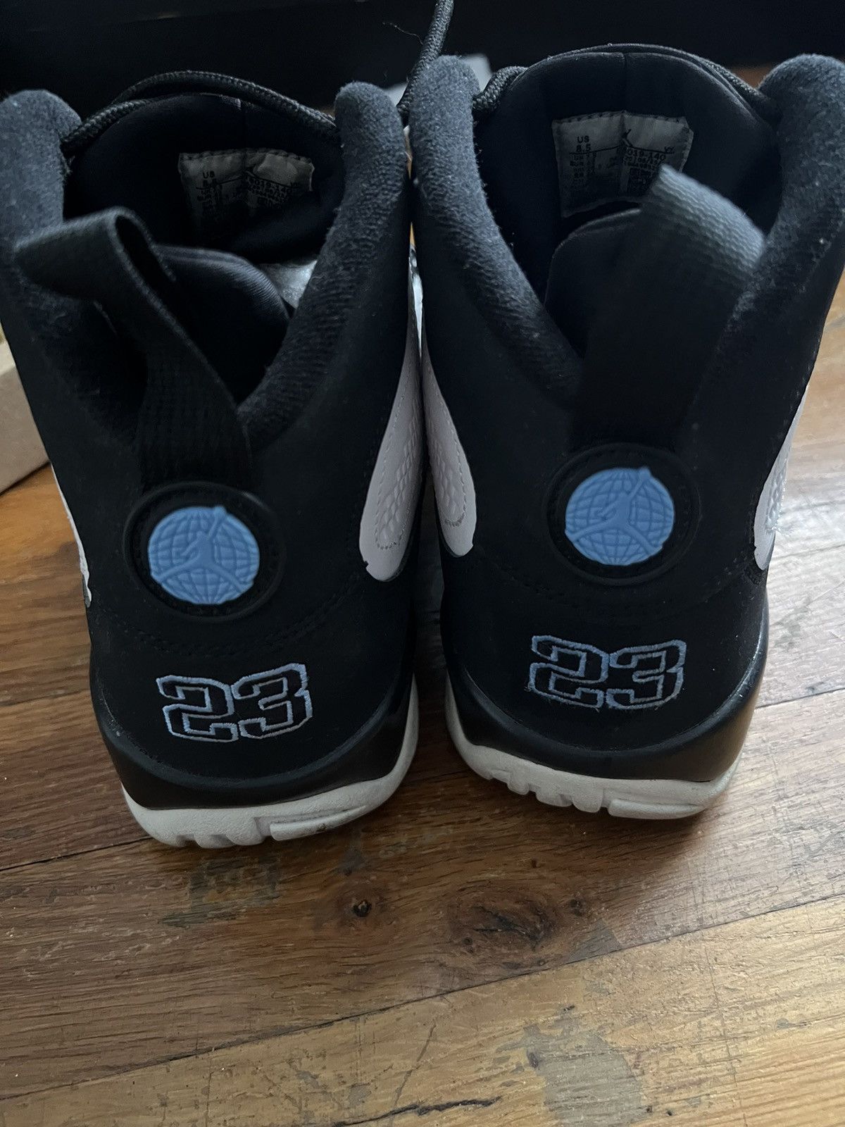 Nike Jordan 9 university blue Size US 8.5 / EU 41-42 - 4 Thumbnail