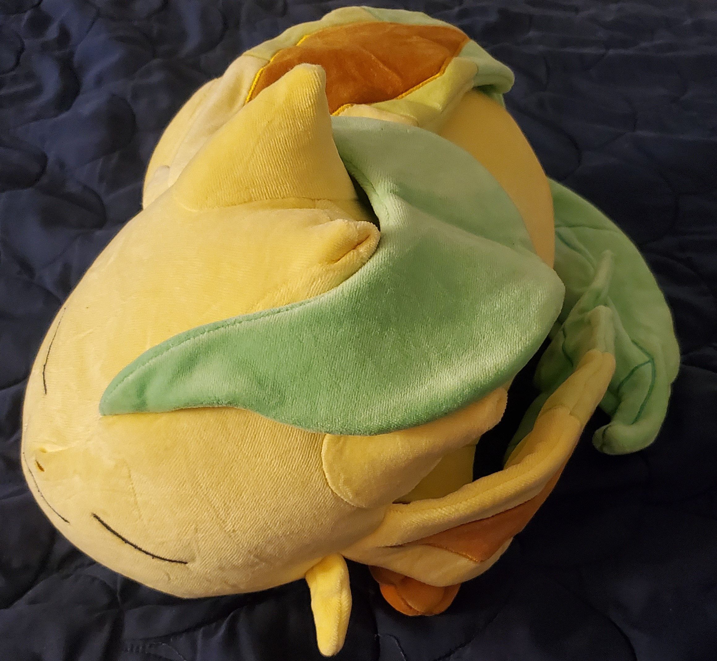 Pokemon Pokemon Center Leafeon Sleeper Plush Eeveelution Authentic Size ONE SIZE - 4 Thumbnail
