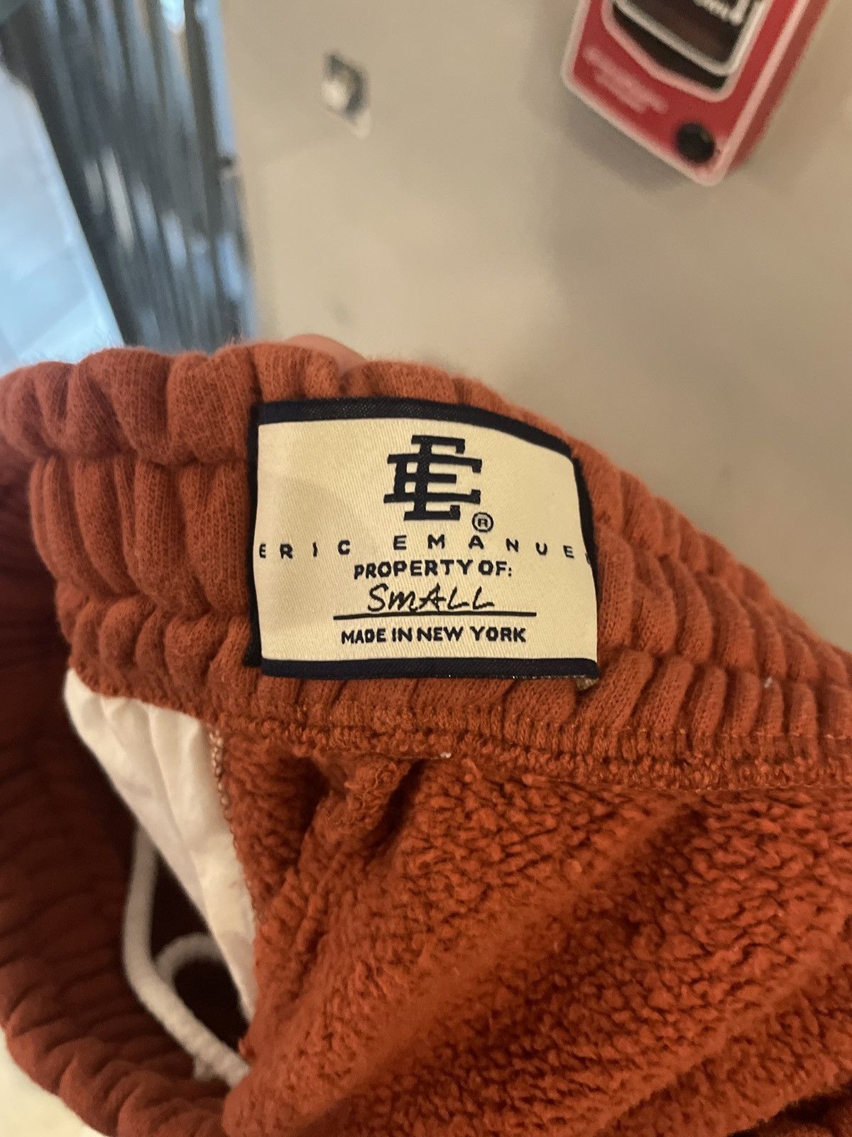 Eric Emanuel Eric Emanuel Rust Sweatpants S Size US 30 / EU 46 - 3 Thumbnail