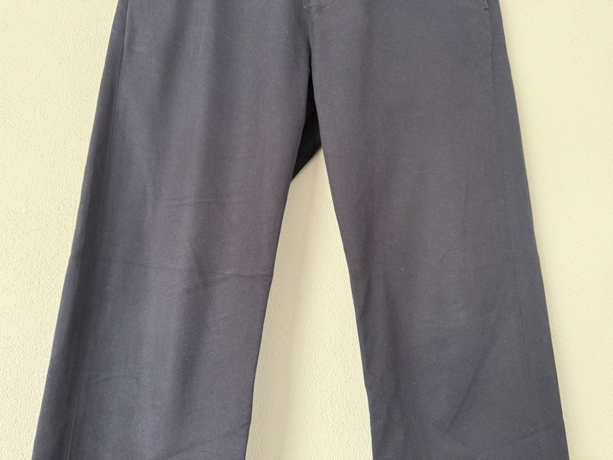 Dries Van Noten Navy Cotton Trousers Size US 30 / EU 46 - 3 Thumbnail