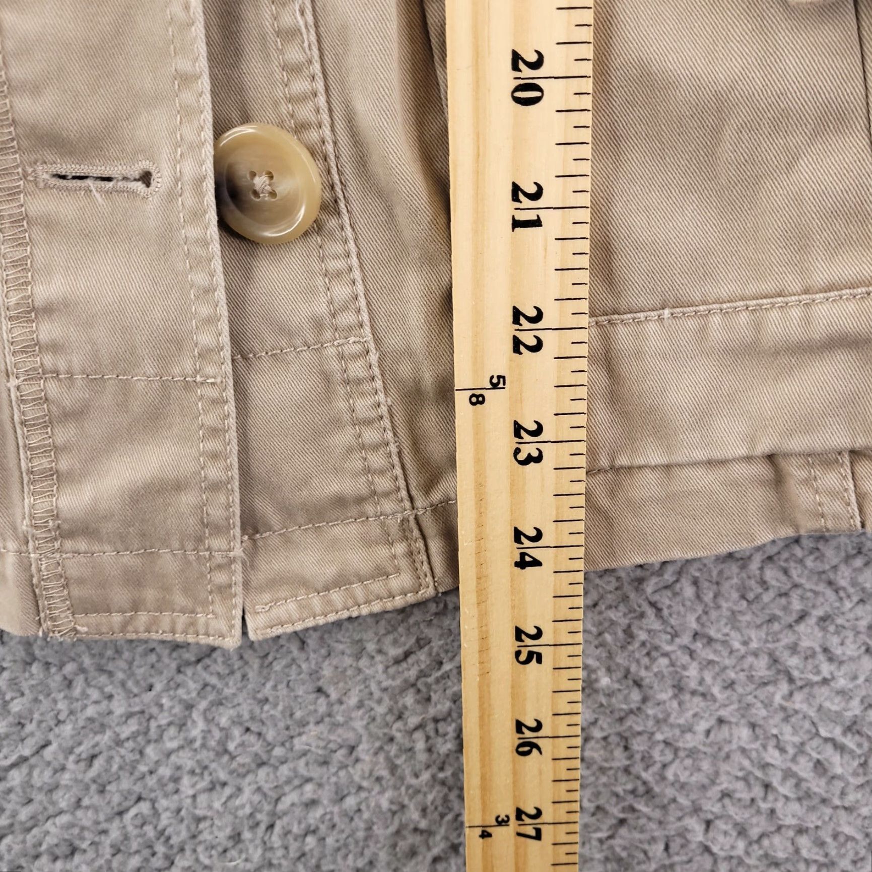 Eddie Bauer Eddie Bauer Cotton Canvas Coat Jacket Womens XS Tan Beige Brown Jacket Womens XS Brown Eddie Bauer Cotton Canvas Coat Jacket Size XS / US 0-2 / IT 36-38 - 7 Thumbnail