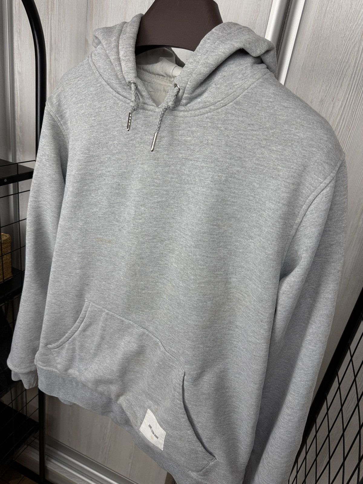 Aime Leon Dore Aime Leon Dore vintage grey distressed faded grey hoodie Size US L / EU 52-54 / 3 - 11 Thumbnail