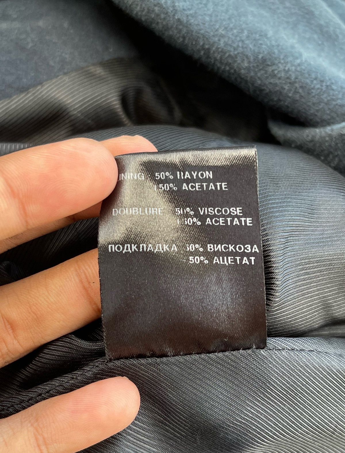 Haider Ackermann 🔥A/W 2013 HAIDER ACKERMANN MOLESKIN CROPPED JACKET Size S / US 4 / IT 40 - 24 Thumbnail