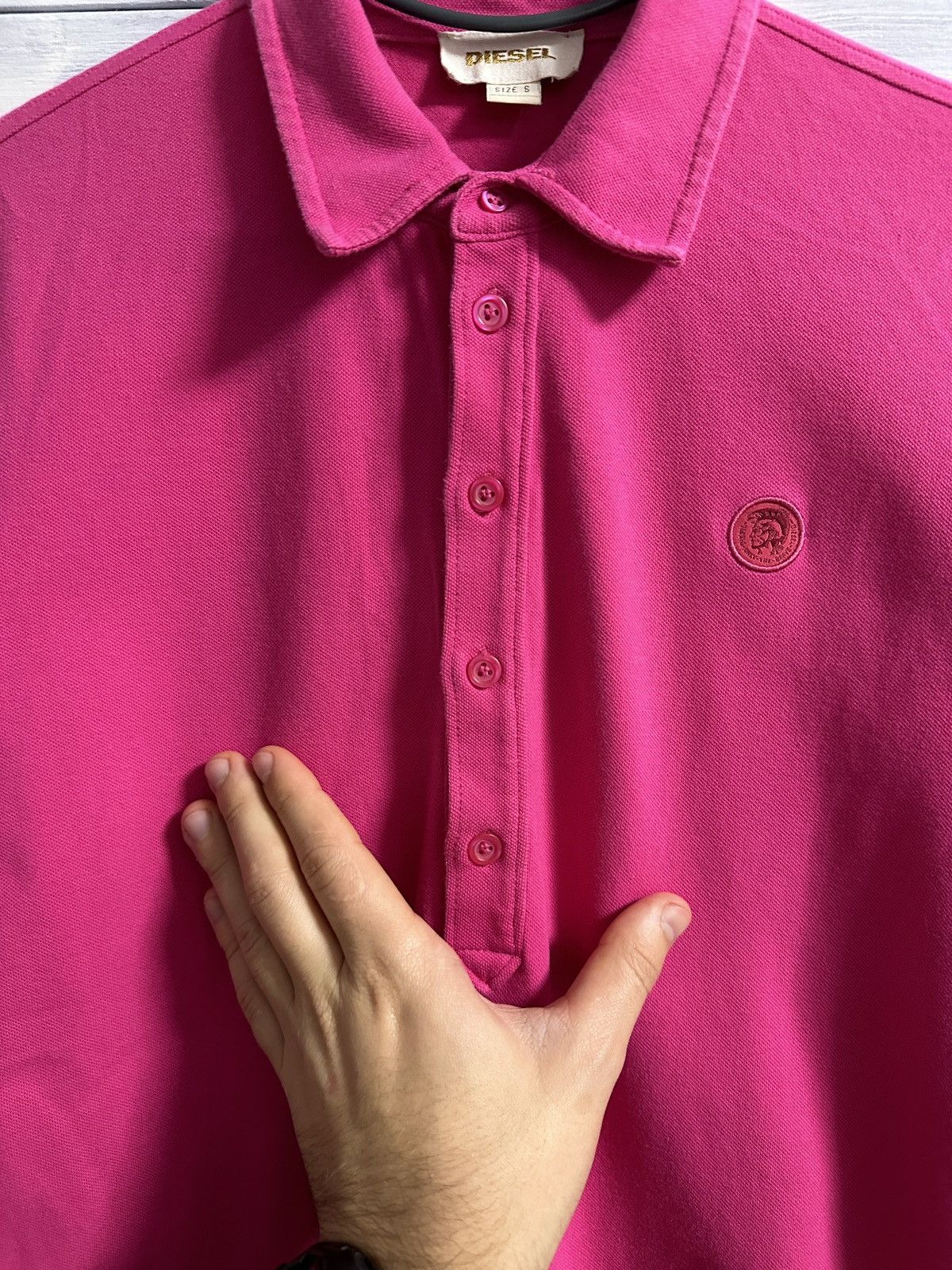 Diesel Rare Luxury Polo Diesel Punk Logo Size S. Size US S / EU 44-46 / 1 - 3 Thumbnail