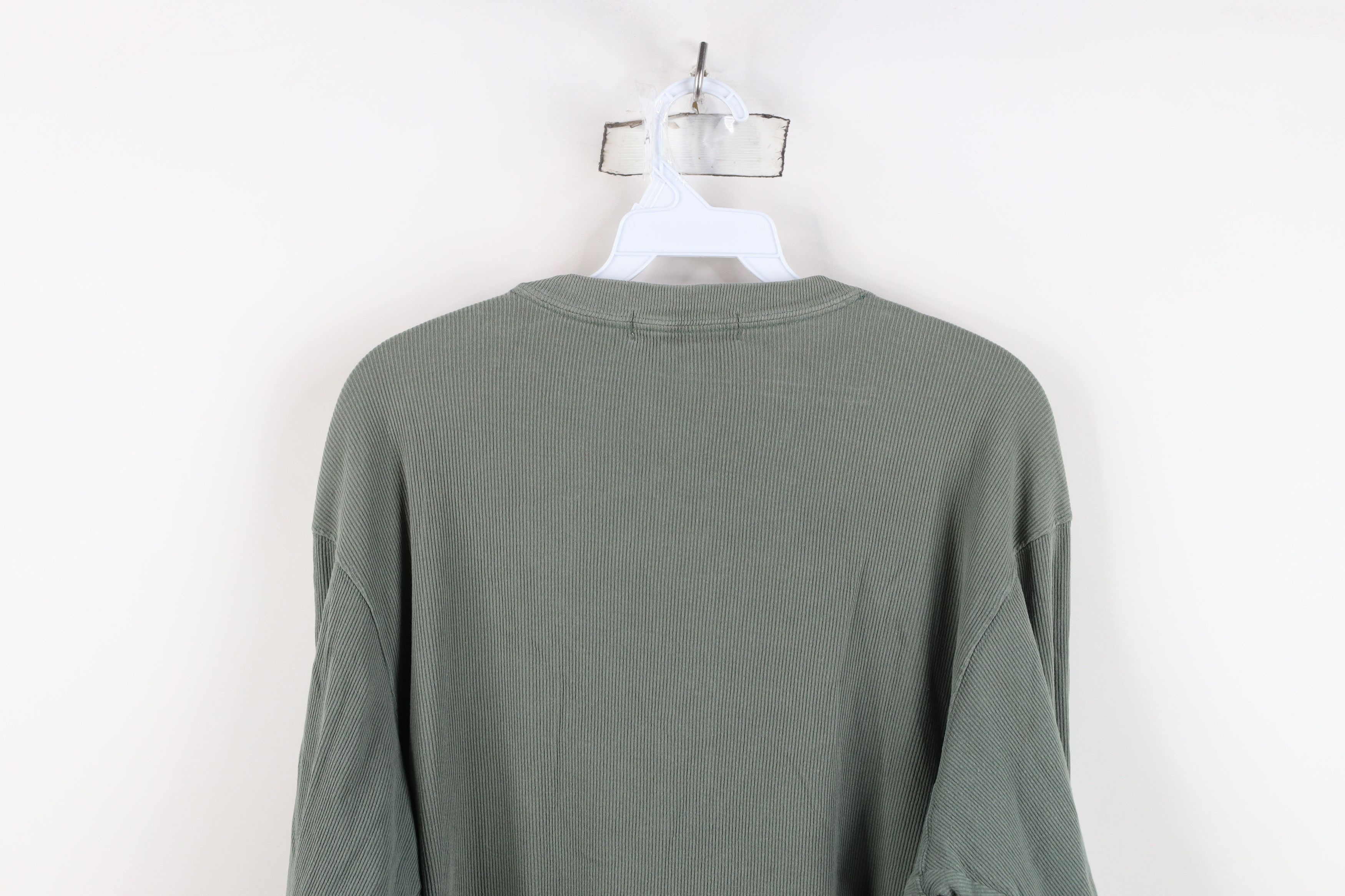 Banana Republic Vintage 90s Banana Republic Knit Long Sleeve Henley T-Shirt Size US L / EU 52-54 / 3 - 11 Thumbnail