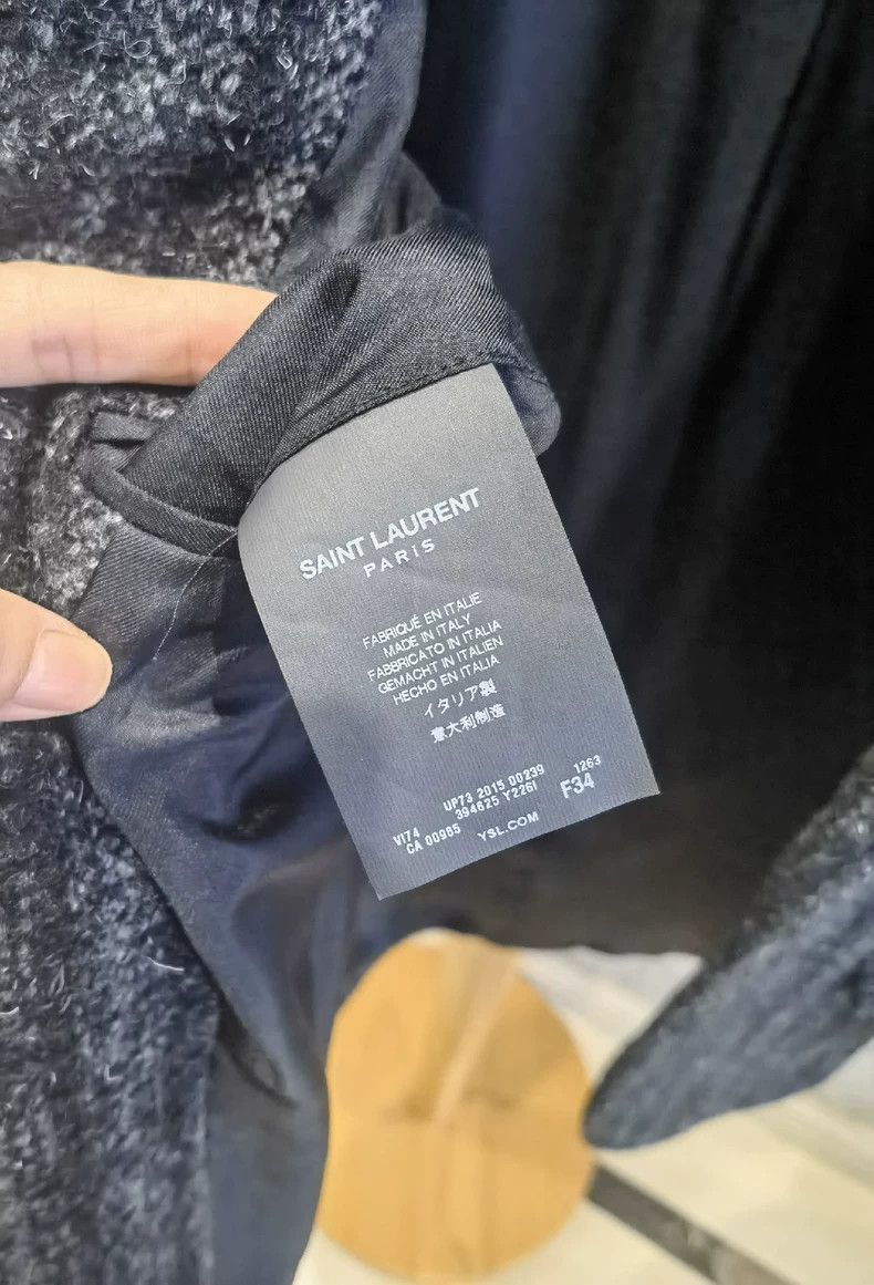Saint Laurent Paris ysl saint laurent classic wool blazer-2507 Size US XS / EU 42 / 0 - 3 Thumbnail
