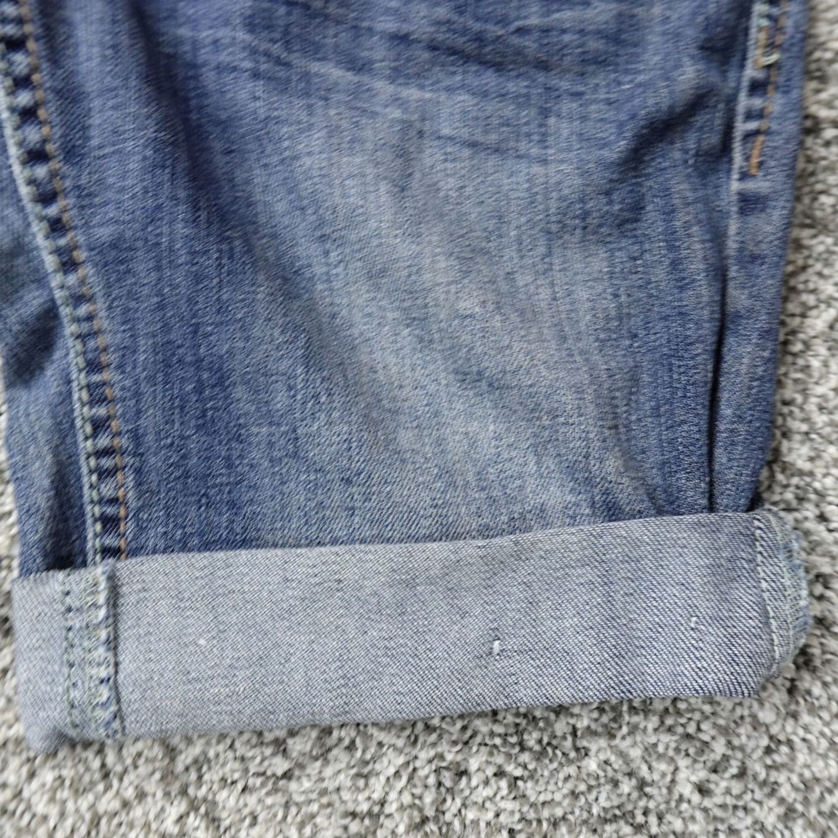 Denime Amethyst Shorts Womens 5 Dark Blue Denim Bermuda Jean Jorts Preppy Stretch Flap Pocket 5-Pocket Design Casual Outdoor Travel Summer Womens Size 27" / US 4 / IT 40 - 3 Thumbnail