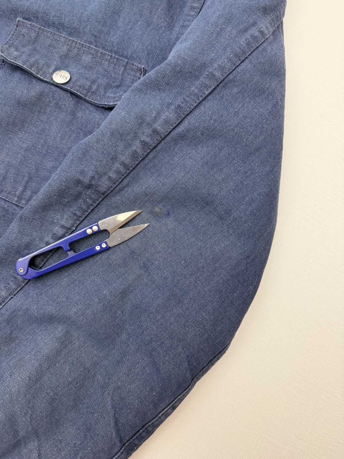 Sears Vintage 60s Sears Work Wear Denim Chore Quilt Lined Talon Size US L / EU 52-54 / 3 - 11 Thumbnail