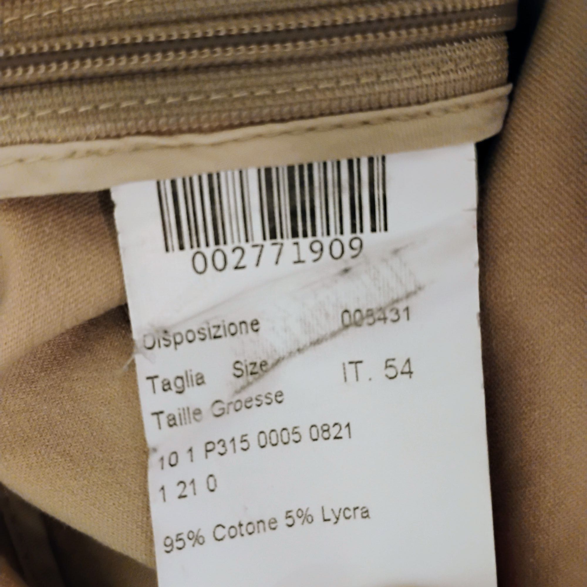 Piazza Sempione Piazza Sempione Audrey Beige Ankle Pants, IT 54 / US 18 XL, Size 40" / US 18 - 4 Thumbnail