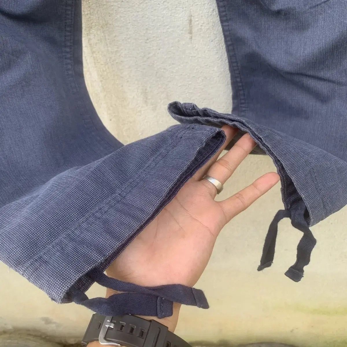PPFM HEAVY COTTON TROUSERS JAPANESE CARGO MULTIPOCKET RUGGED PANT Size US 30 / EU 46 - 11 Thumbnail