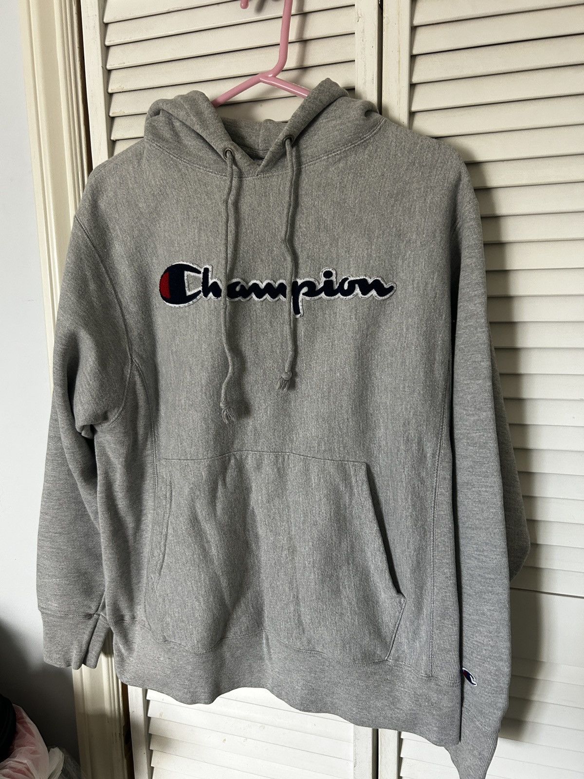 Champion Champion Reverse Weave Script Hoodie Size US M / EU 48-50 / 2 - 1 Thumbnail