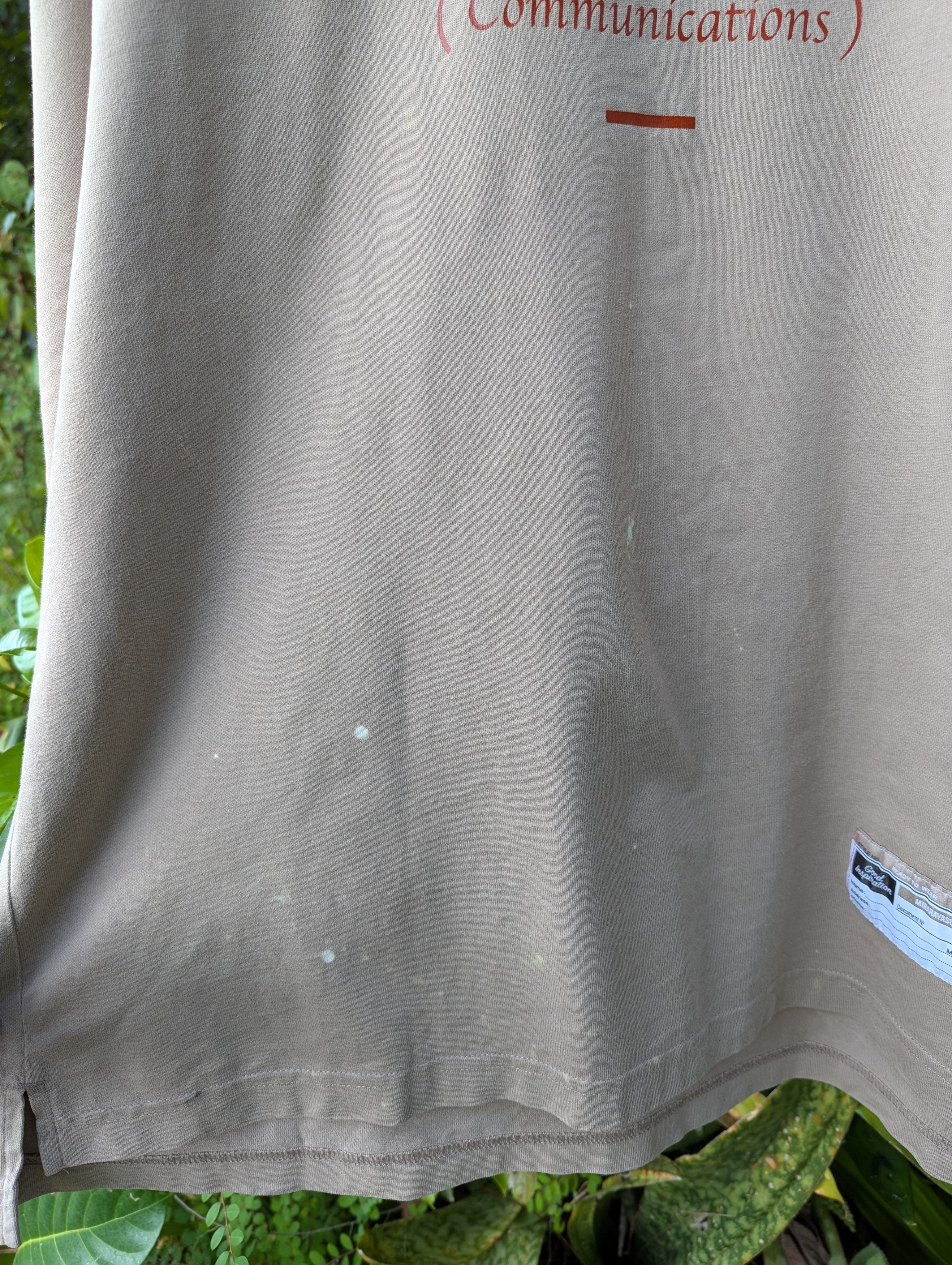 Maison MIHARA YASUHIRO Miharayasuhiro GU Tshirt Good Inspiration Size US L / EU 52-54 / 3 - 5 Thumbnail