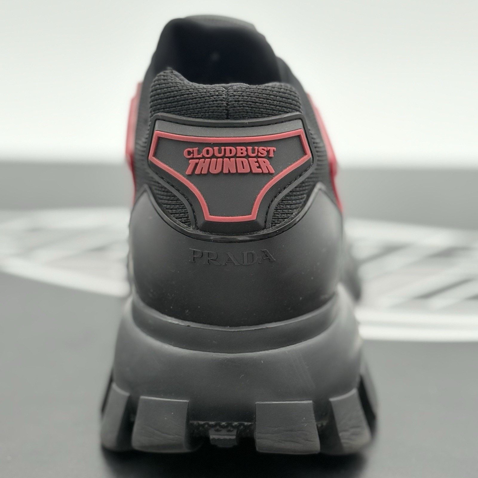 Prada Prada Cloudbust Thunder ' Red Black ' | SUPER CLEAN! Size US 8 / EU 41 - 4 Thumbnail