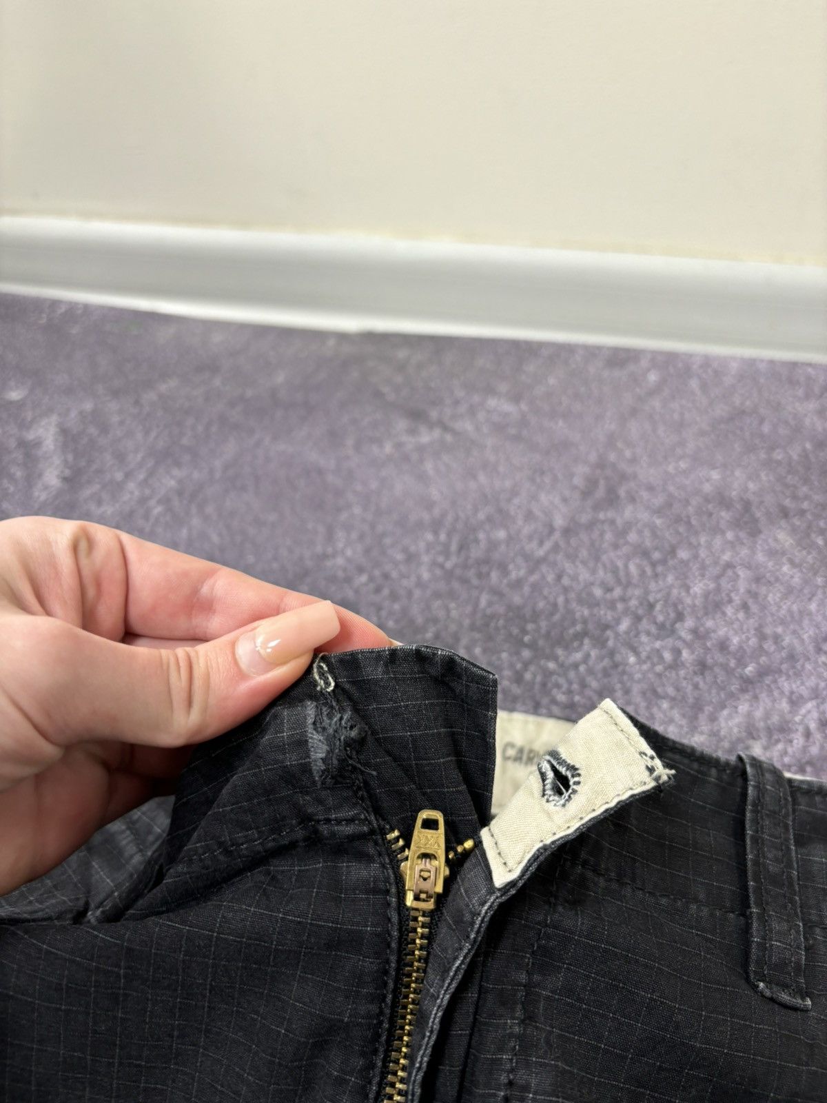 Carhartt Vintage Carhartt WIP Black USA Hype Cargo Aviation Pants Size US 29 - 15 Thumbnail
