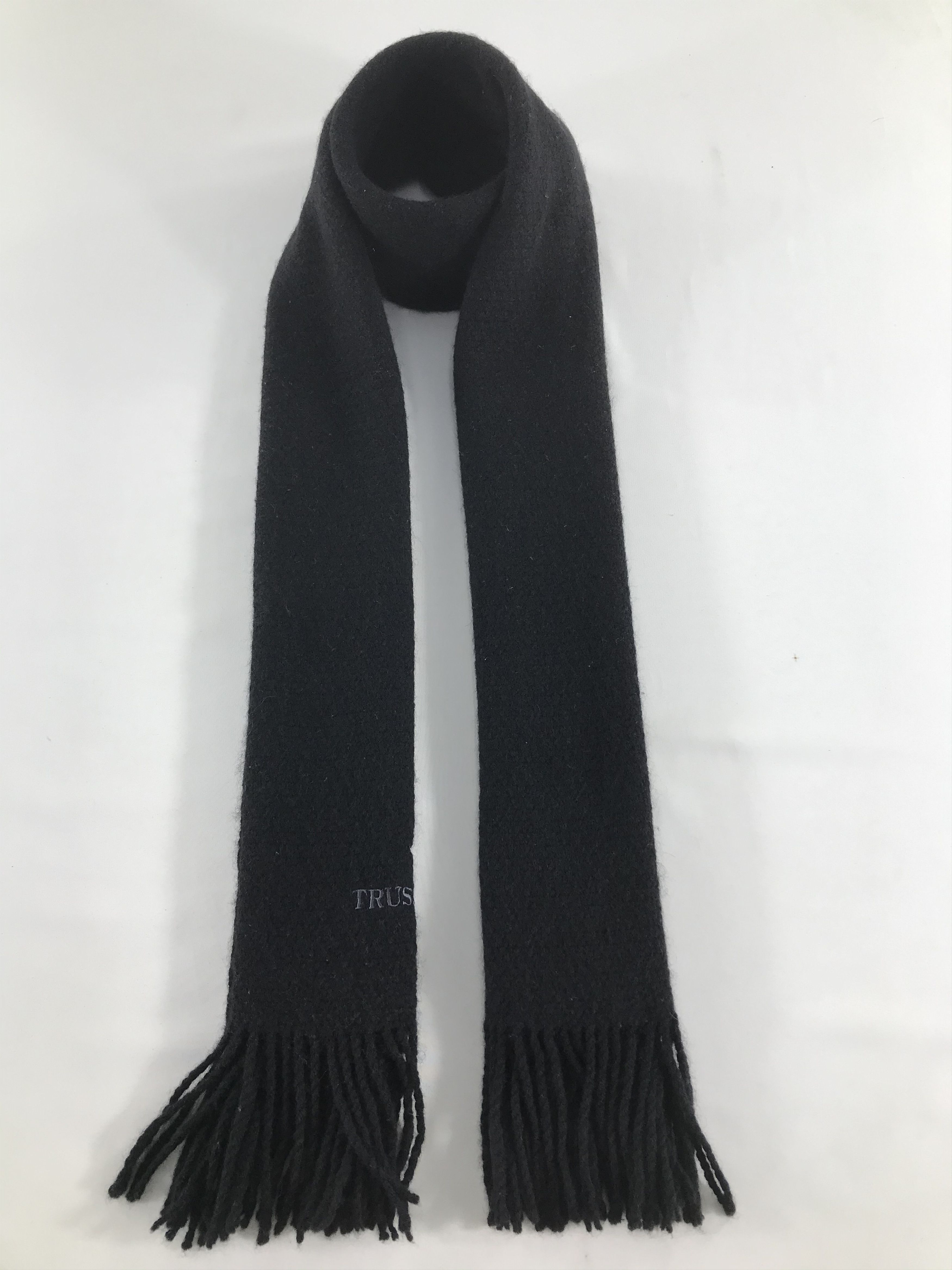 Trussardi Trussardi Wool Scarf Muffler Neck Wrap V223 Size ONE SIZE - 1 Thumbnail