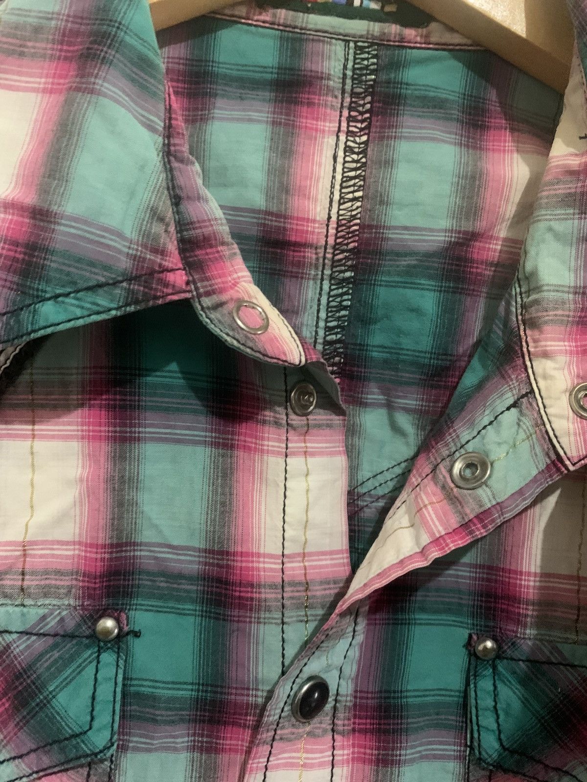 Japanese Brand Crux Button Shirt Size US M / EU 48-50 / 2 - 6 Thumbnail