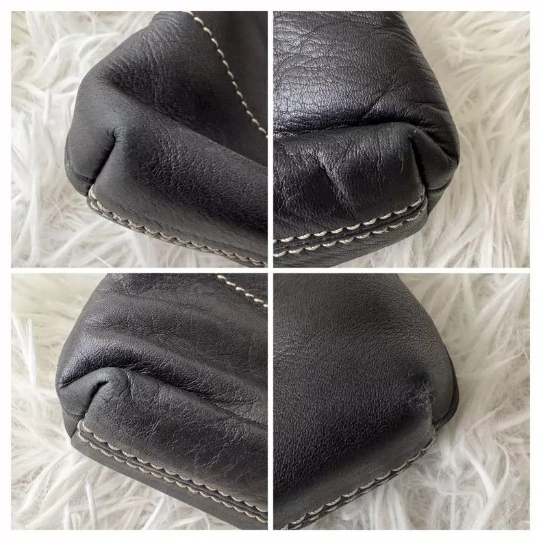 Vivienne Westwood Vivienne Westwood size os Black Saturn embossed motorcycle Size ONE SIZE - 6 Thumbnail
