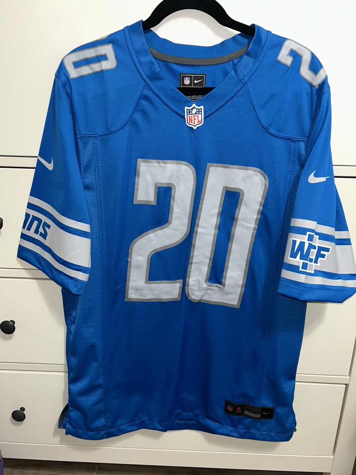 NFL Barry Sanders NFL Jersey, Detroit Lions Size US M / EU 48-50 / 2 - 1 Thumbnail
