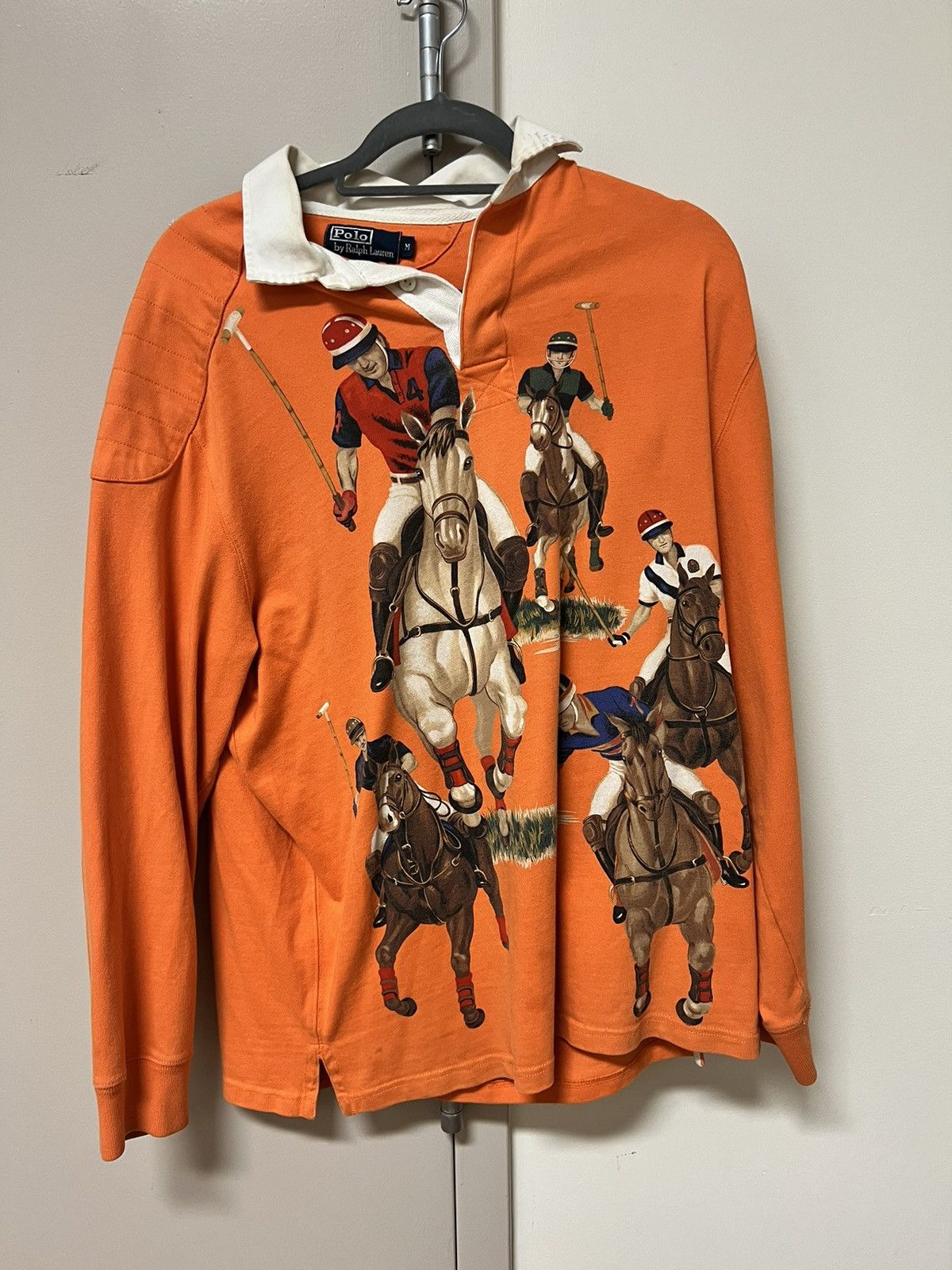 Polo Ralph Lauren Vintage Polo 5 Horseman Rugby Grailed