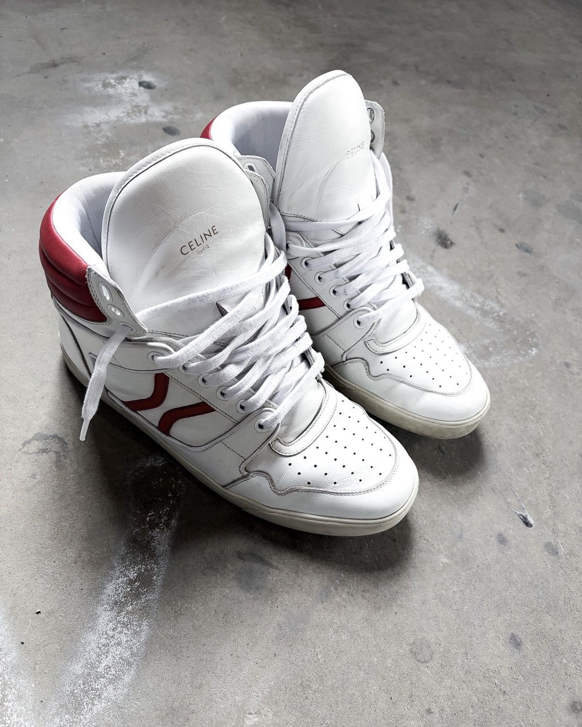 Celine S/S22 BREAK HIGH TOPS BY HEDI SLIMANE Size US 9 / EU 42 - 7 Thumbnail