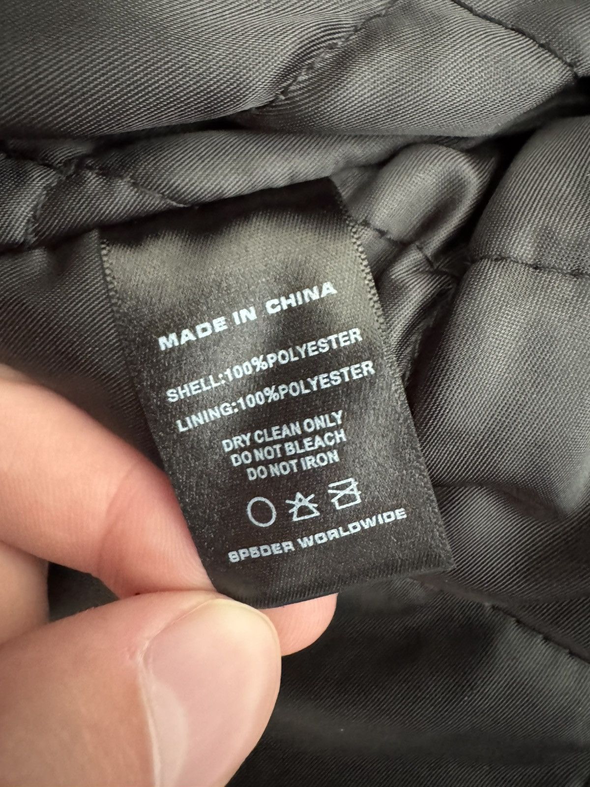 Sp5der Sp5der Black Sherpa Hunter Moto Jacket Size US M / EU 48-50 / 2 - 12 Thumbnail