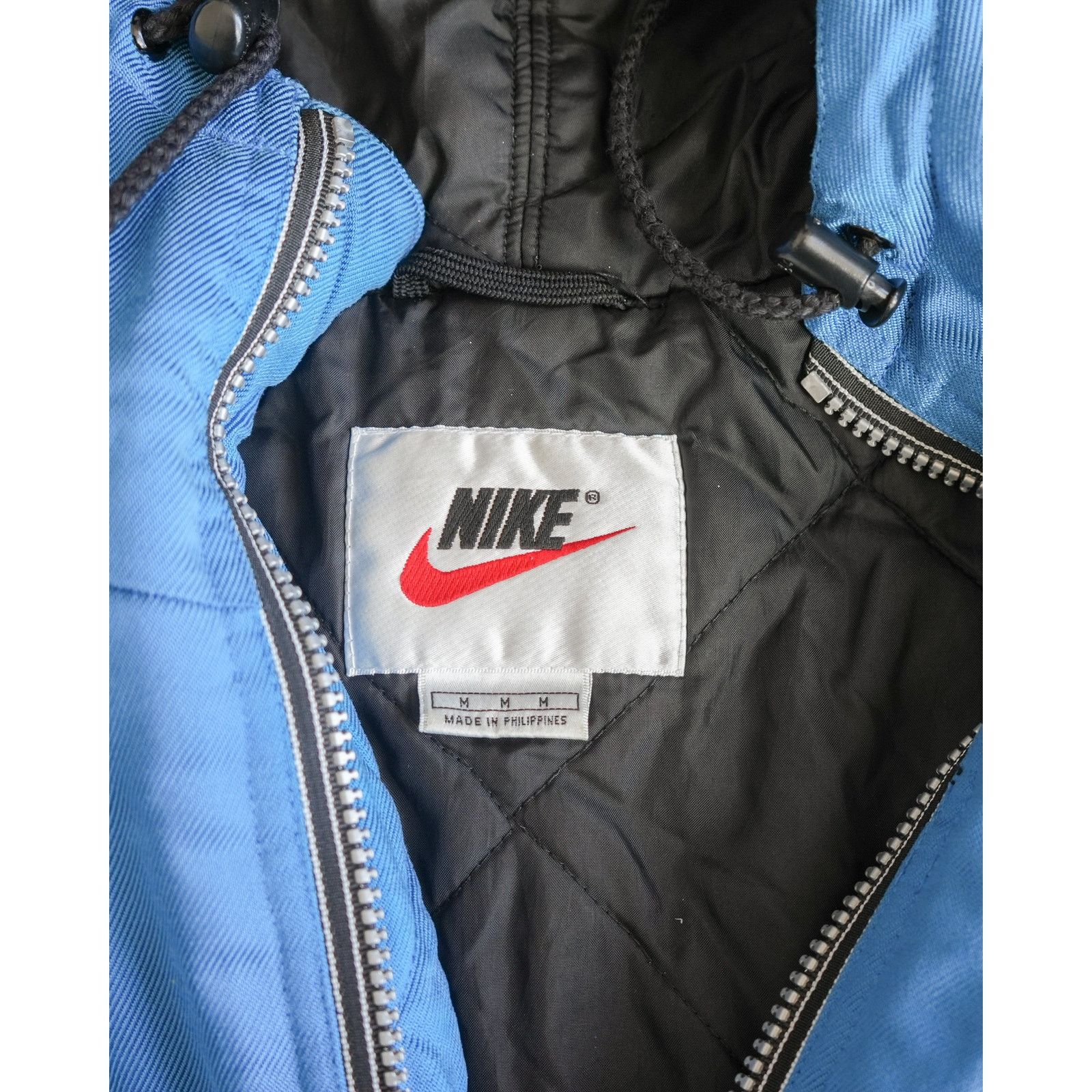 Nike Vintage 90s Nike Blue Regular Insulated Jacket - Men's 2XL Size US XXL / EU 58 / 5 - 3 Thumbnail