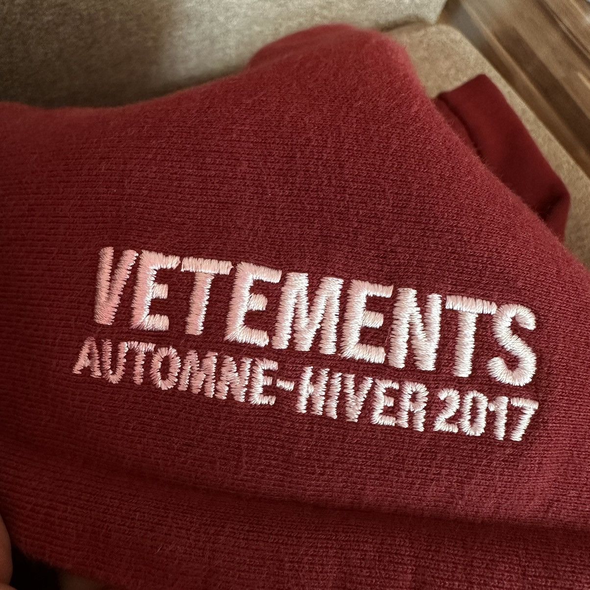 Vetements Vetements May The Bridges I Burn Light The Way Hoodie AW16 Size US L / EU 52-54 / 3 - 2 Thumbnail