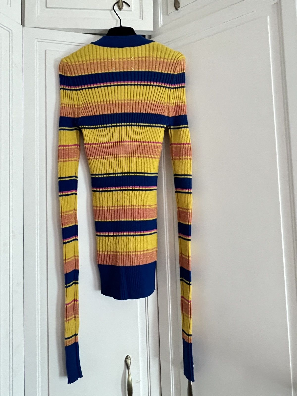 Maison Margiela 🌈 Maison Margiela four stitches color stripped knit top Size M / US 6-8 / IT 42-44 - 3 Thumbnail