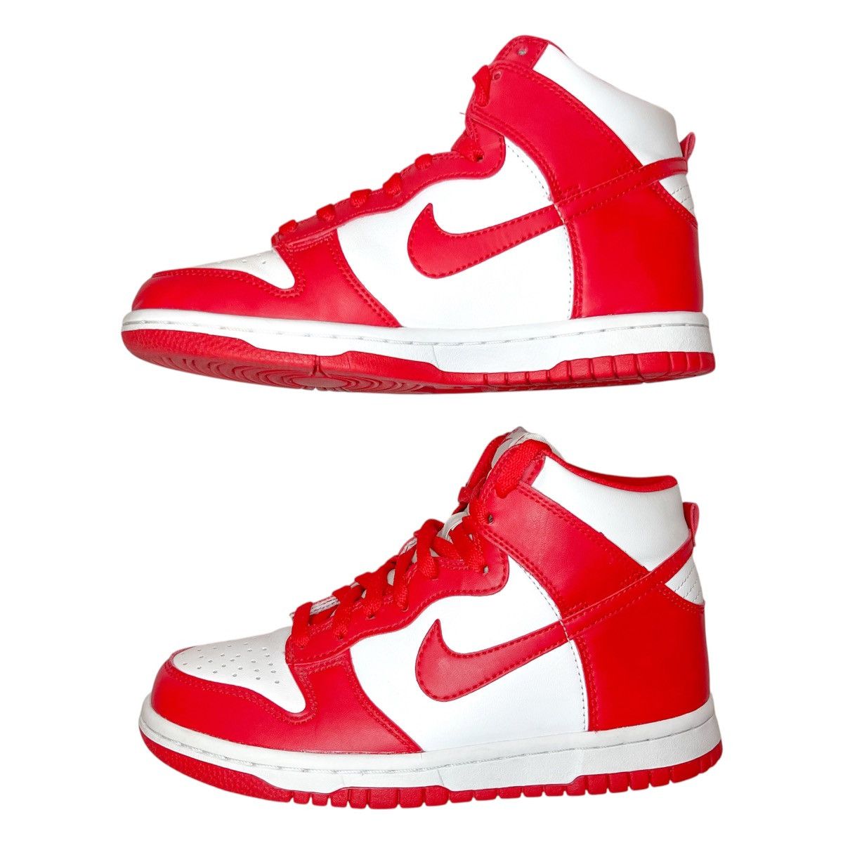 Nike Nike Dunk High GS 'Championship Red' Size US 4.5 / IT 34.5 - 6 Thumbnail