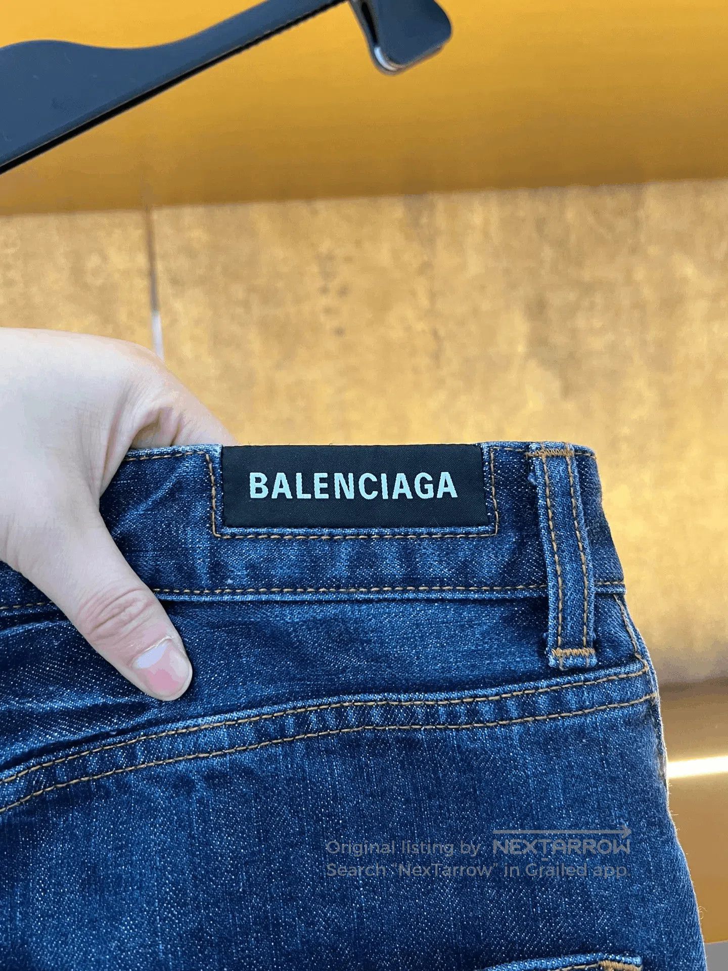 Balenciaga Balenciaga Water Ripple Jeans. Size 27" / US 4 / IT 40 - 3 Thumbnail