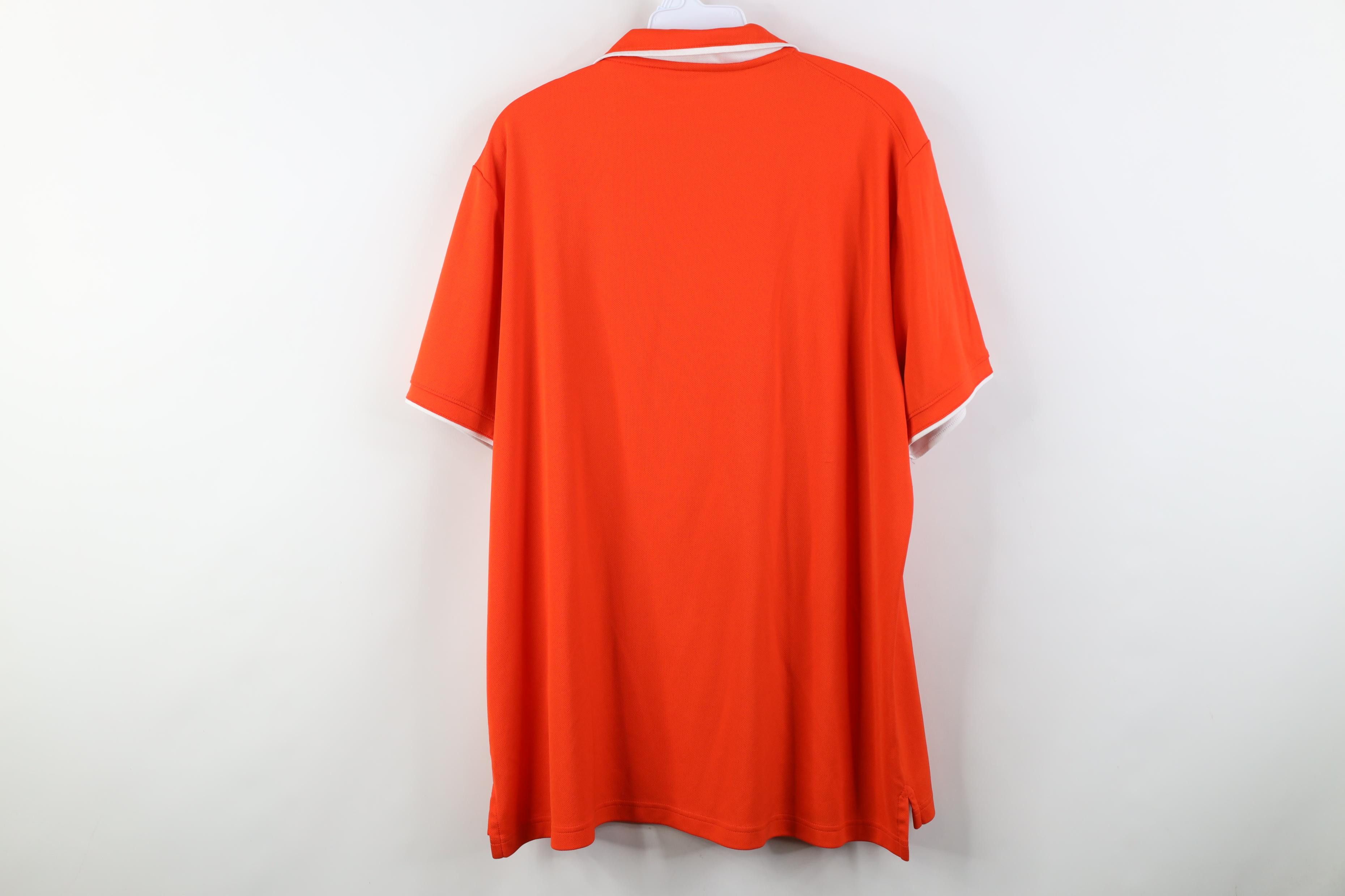 Nike Nike Bowling Green State University Football Polo Orange Size US XL / EU 56 / 4 - 13 Thumbnail