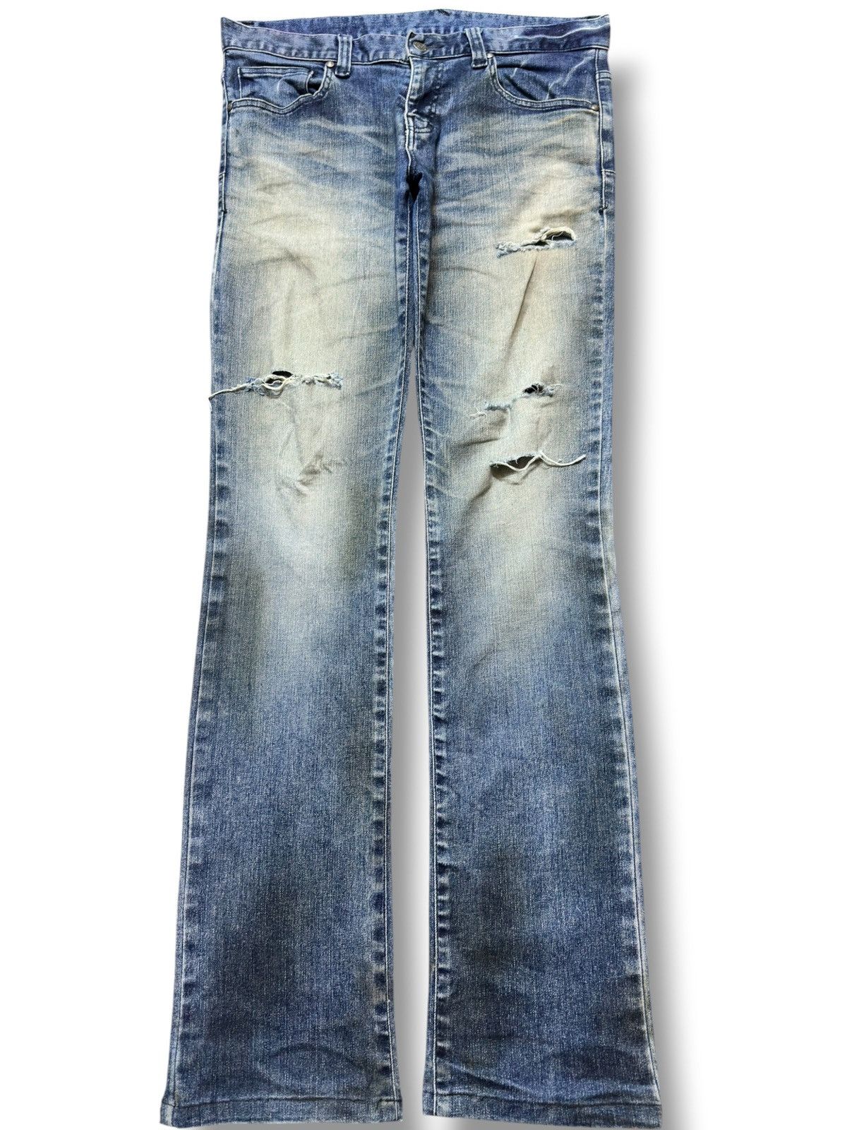 Tornado Mart Vintage Tornado Mart Skinny Mudwash Ripped Denim Size US 32 / EU 48 - 1 Thumbnail