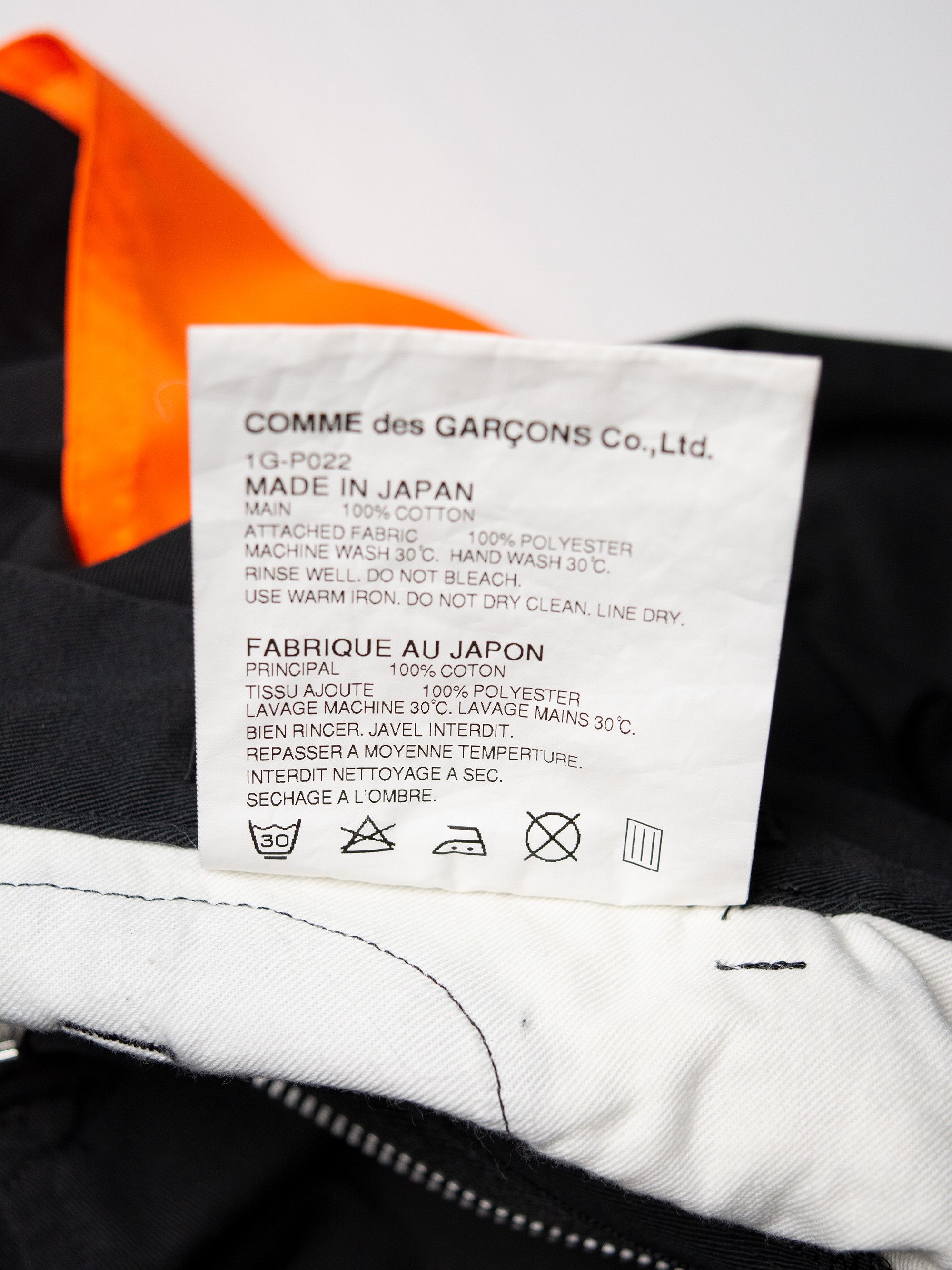 Comme des Garcons Black S/S 2011 - contrast pockets low crotch shorts Size US 30 / EU 46 - 6 Thumbnail