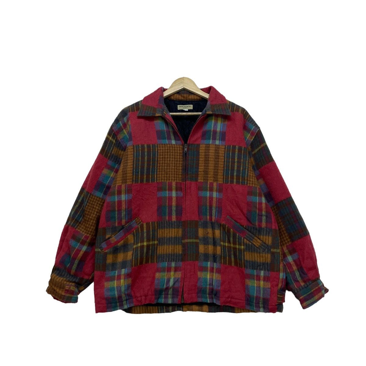 Individual Sentiments 💥Japanese Brand Sentimental Boy Pacthwork Jacket Size US M / EU 48-50 / 2 - 1 Thumbnail