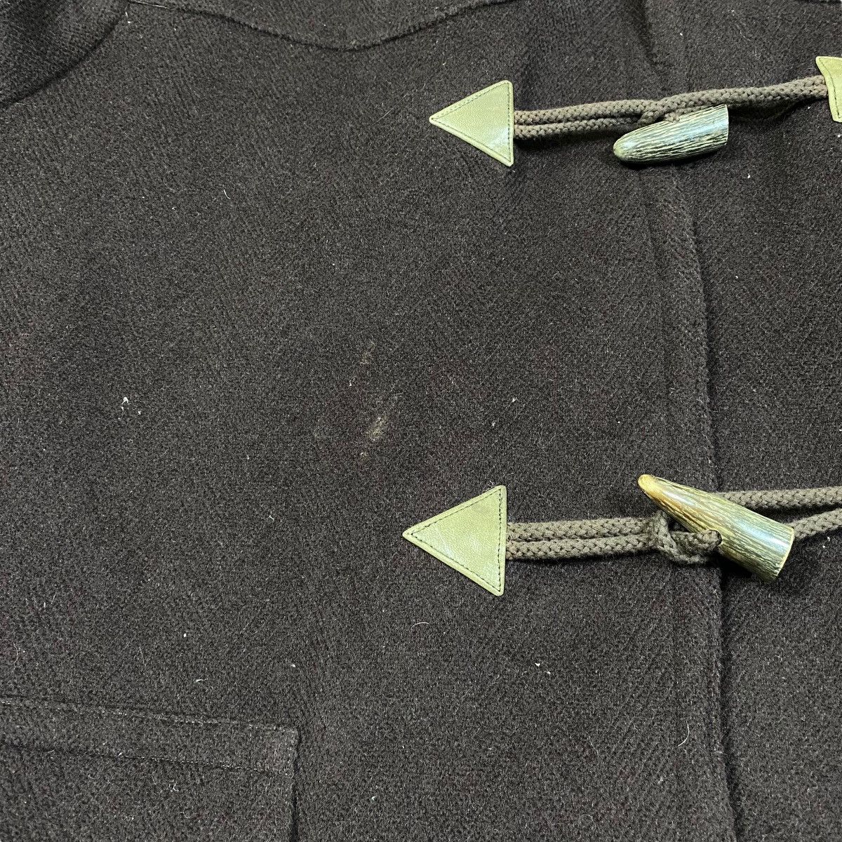 Designer × Hermes HERMES France Designer Toggle Button Wool Duffle Coat Jacket Size US XL / EU 56 / 4 - 15 Thumbnail