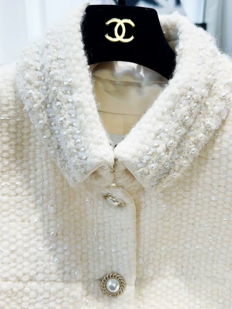 Chanel Chanel 18A Early Autumn High-end Handicraft Hamburger Seri Size XS / US 0-2 / IT 36-38 - 5 Thumbnail