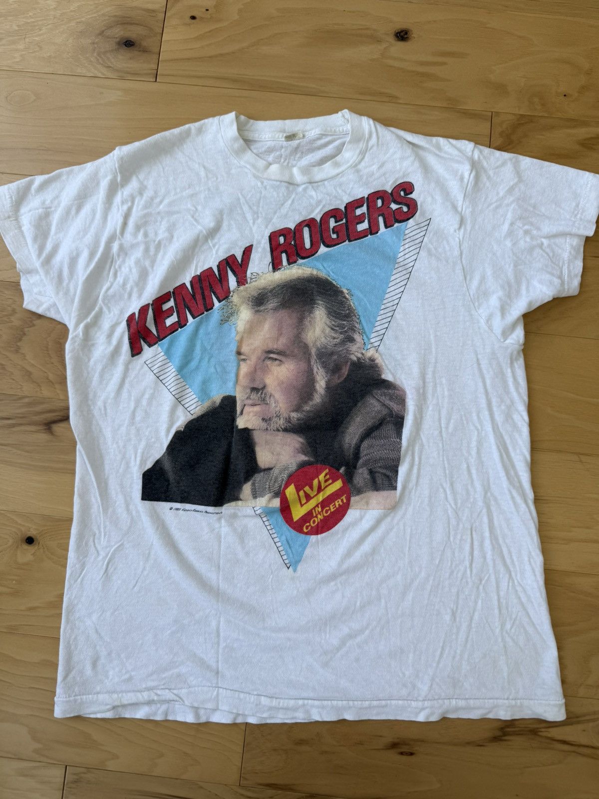 Japanese Brand Kenny Rogers 80s tour Size US XL / EU 56 / 4 - 1 Thumbnail