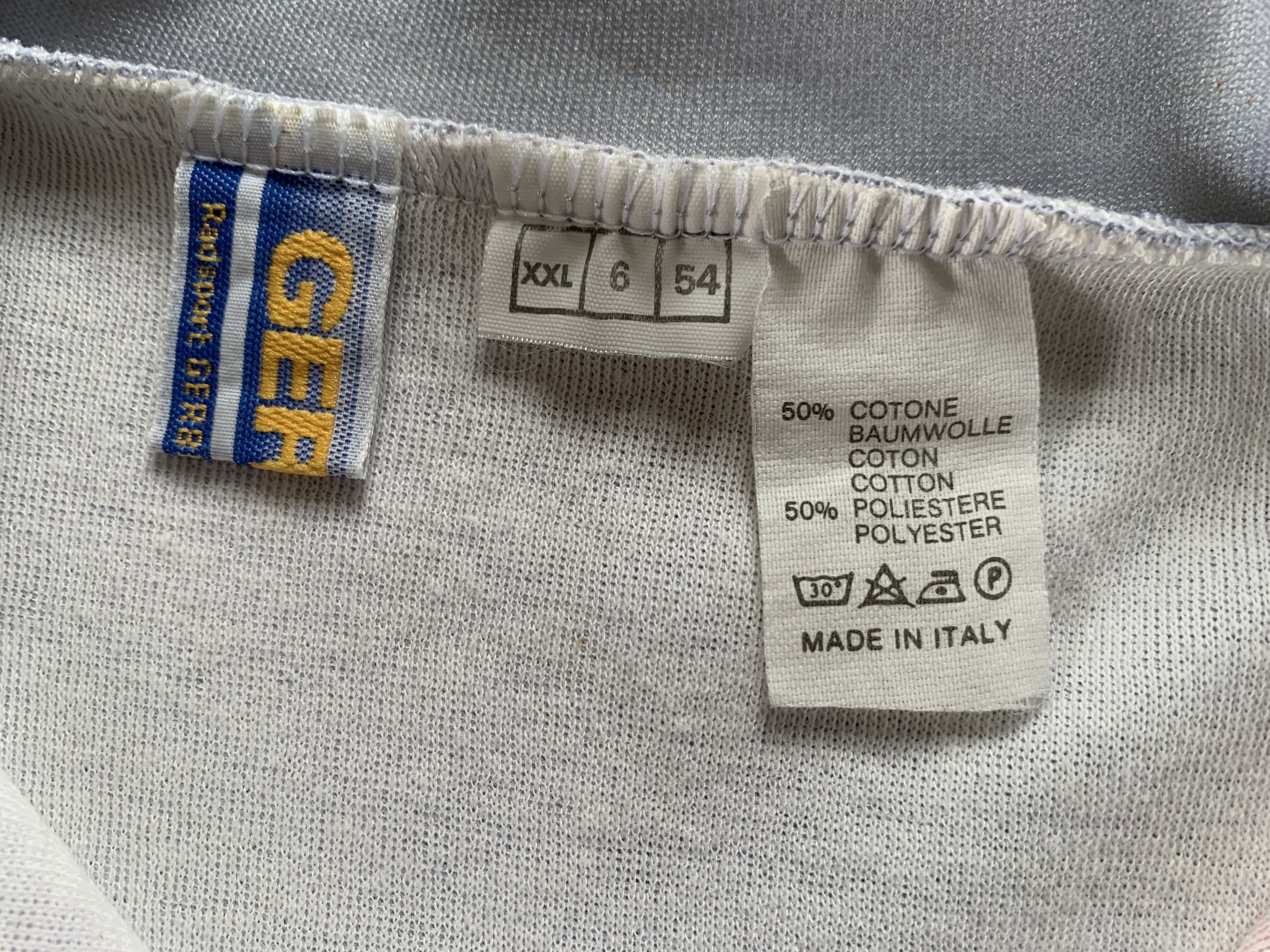 Sports Specialties Vintage Gerber Italian Printed Cycling Jersey Size US XXL / EU 58 / 5 - 6 Thumbnail