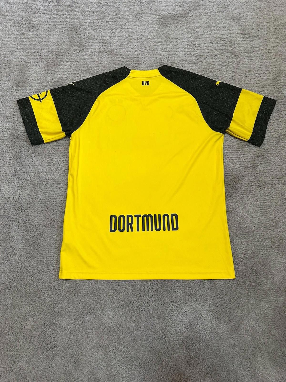 Puma BORUSSIA DORTMUND 2018/19 HOME SHIRT FOOTBALL SOCCER JERSEY Size US L / EU 52-54 / 3 - 7 Thumbnail