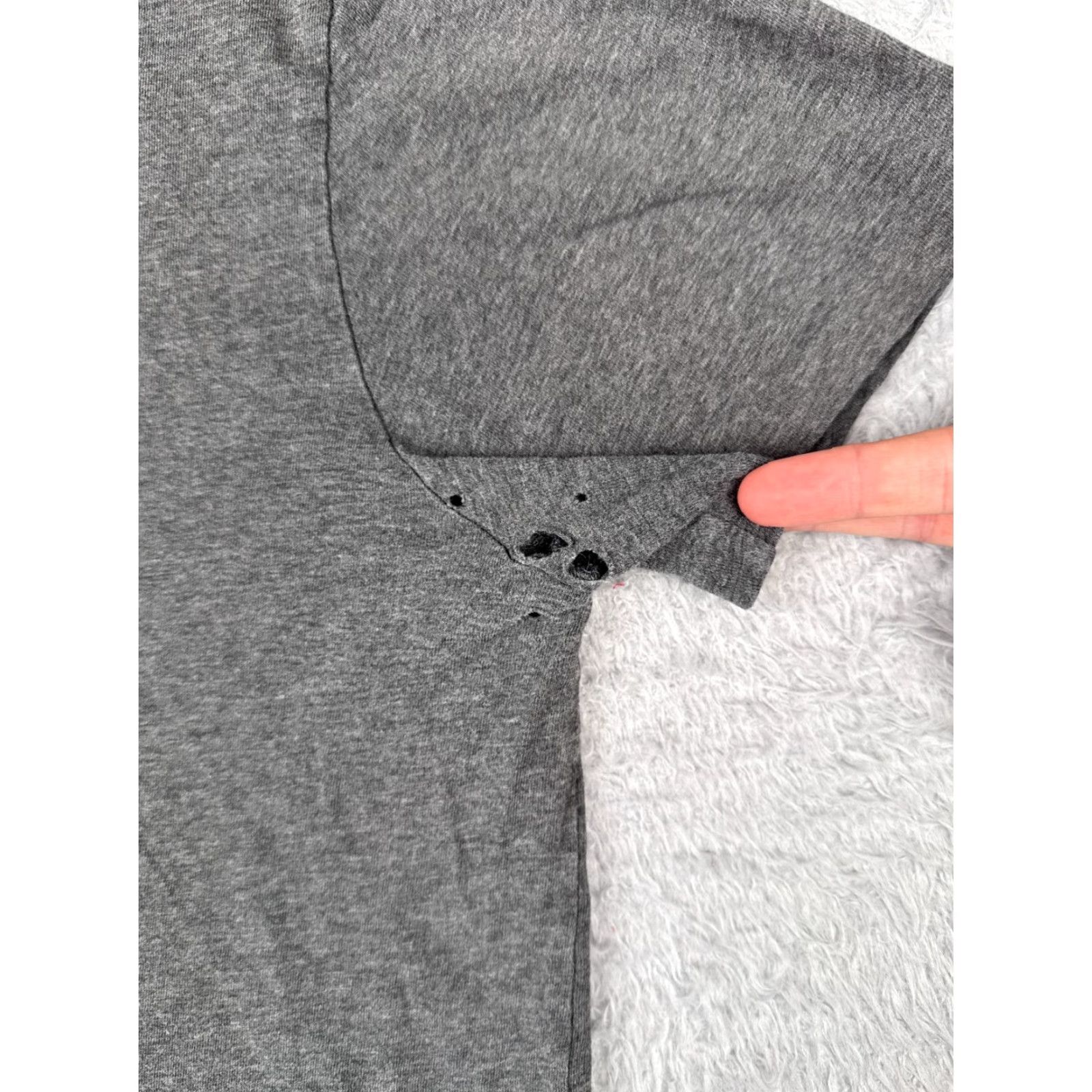 Ralph Lauren Polo Ralph Lauren Shirt Gray Cotton Crew Neck Short Sleeve Adult Large Slim Fit Outdoor Mens Size US L / EU 52-54 / 3 - 3 Thumbnail
