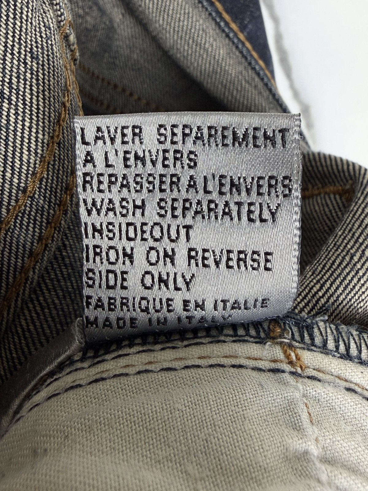 Dior SS11 Dior Homme Faded Indigo Jake Denim Jeans KVA Size US 30 / EU 46 - 11 Thumbnail